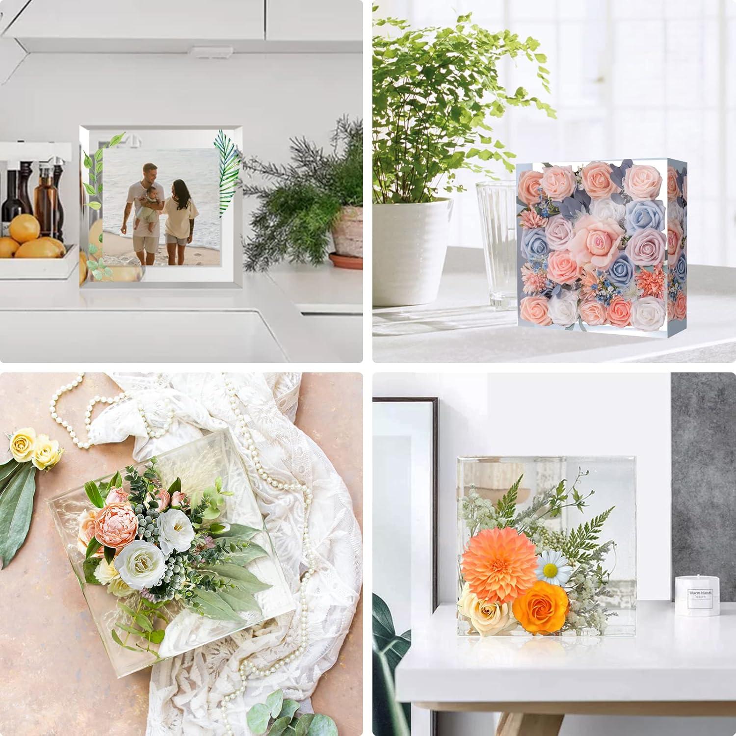 Molde de Silicona Cuadrado Grande LET'S RESIN 20.32x20.32cm