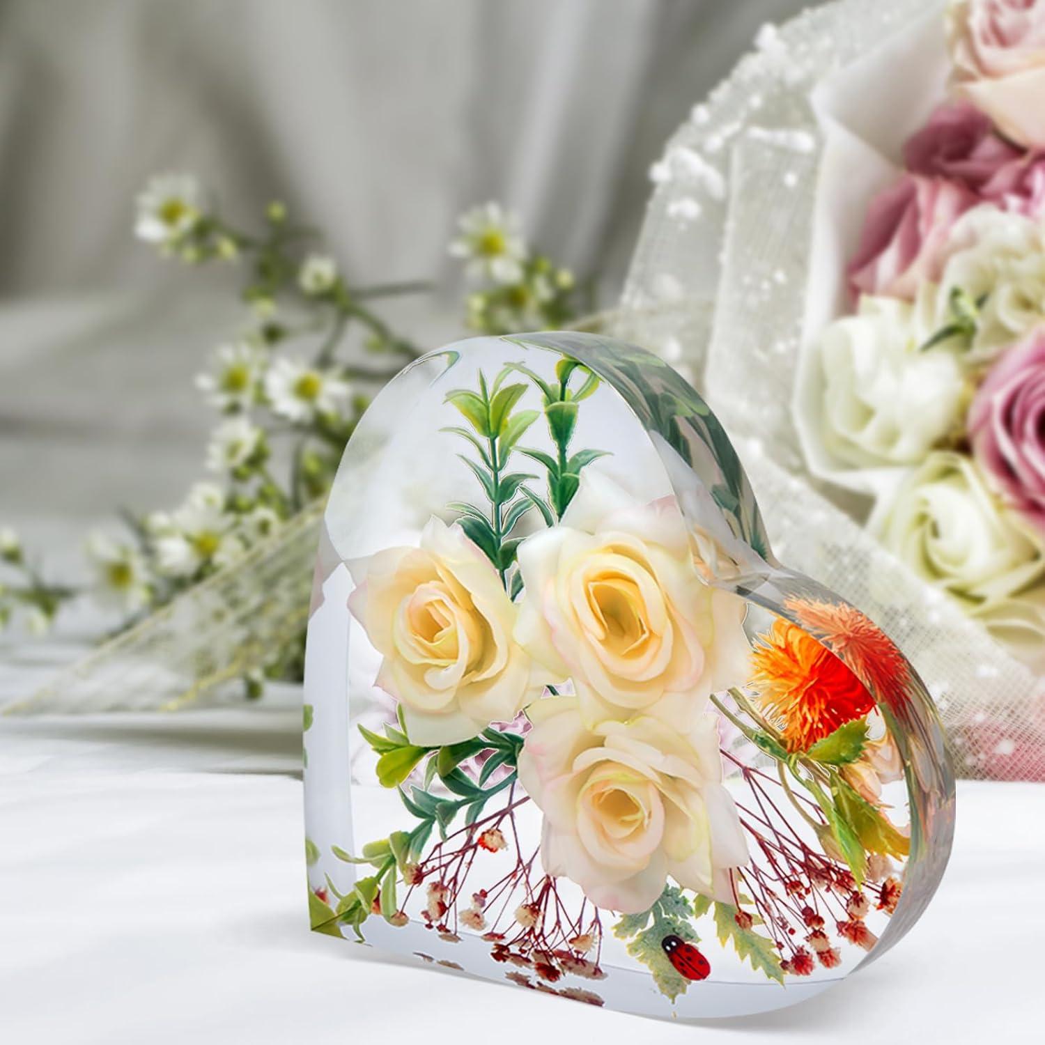 Moldes de Silicona para Resina Epóxica YOILES - Corazón