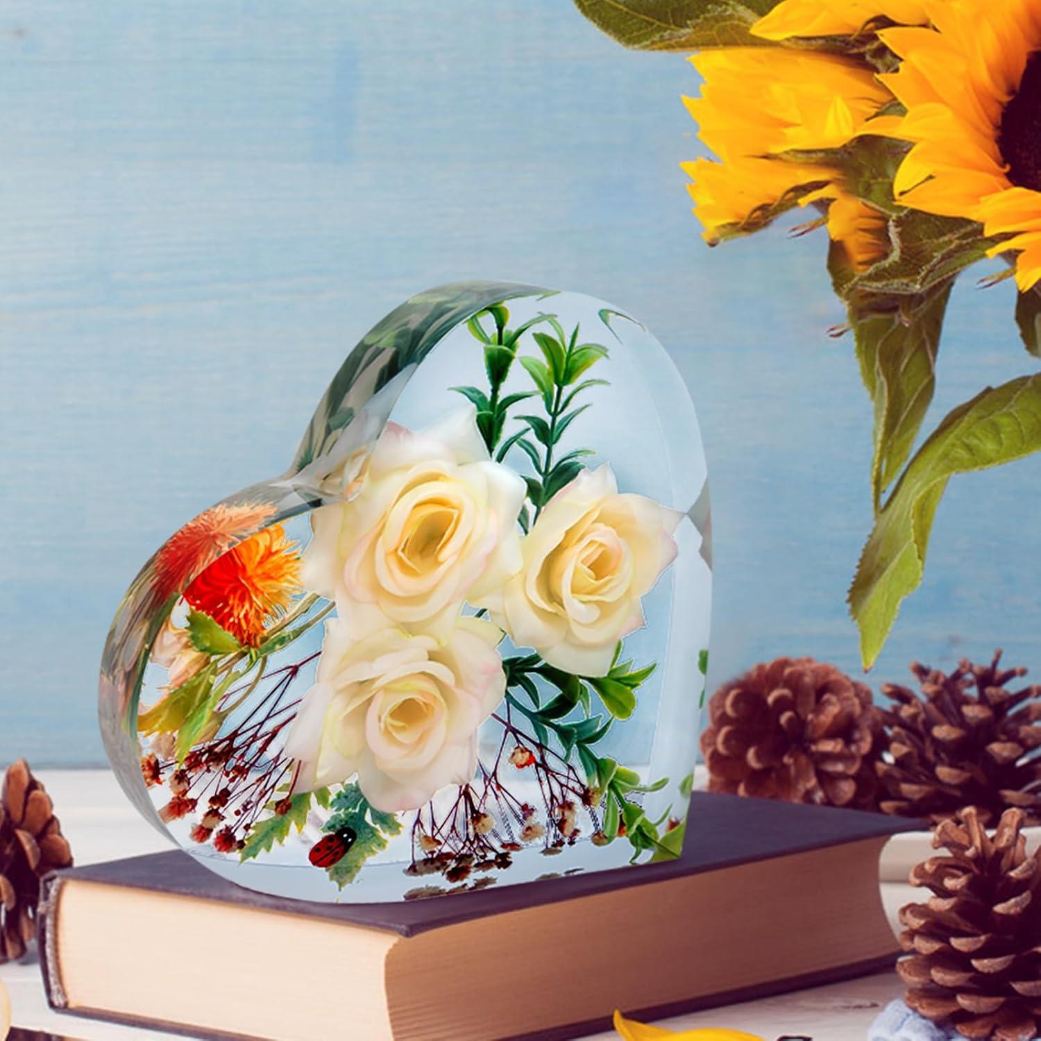 Moldes de Silicona para Resina Epóxica YOILES - Corazón