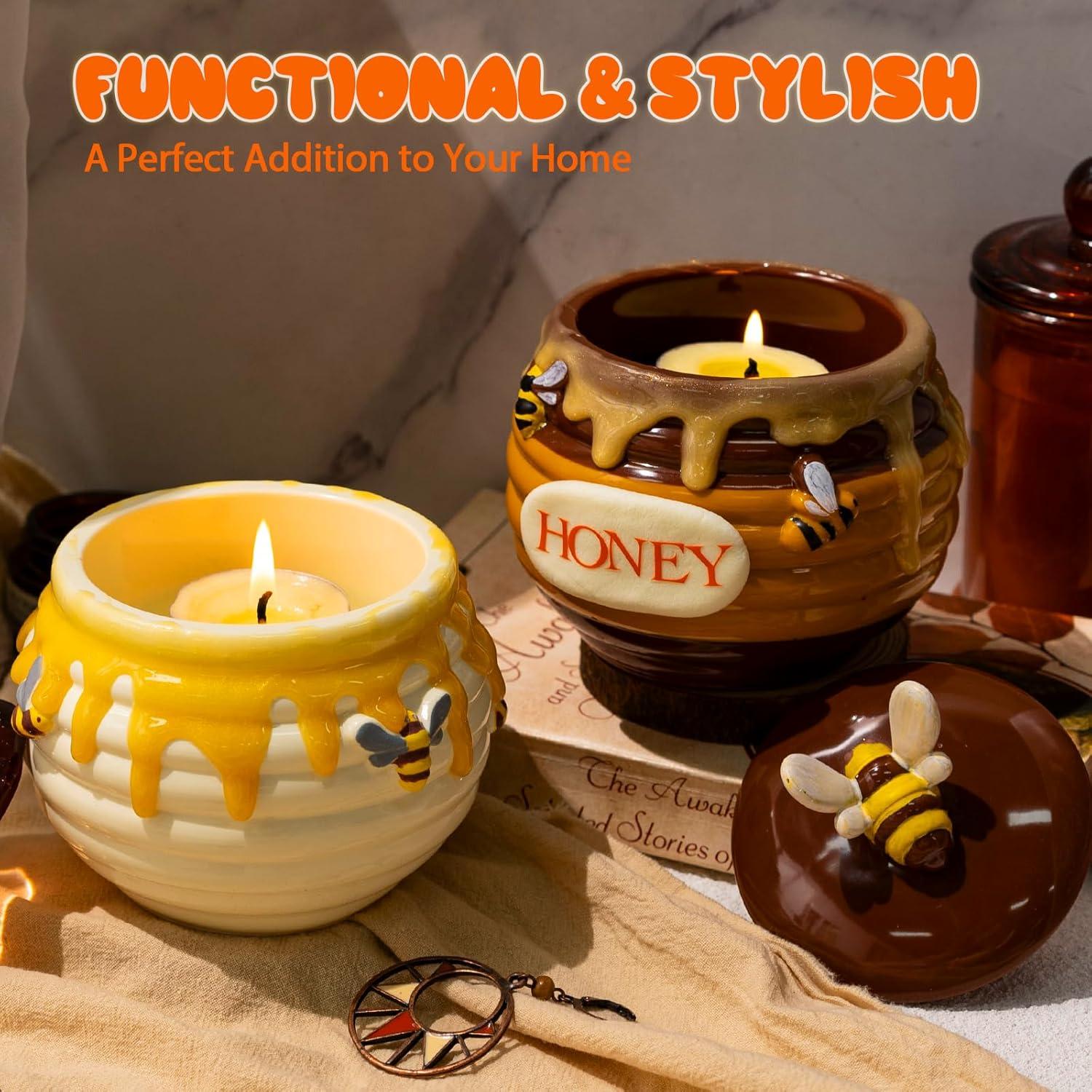 Molde de Silicona para Tarro de Miel LET'S RESIN 256 ml