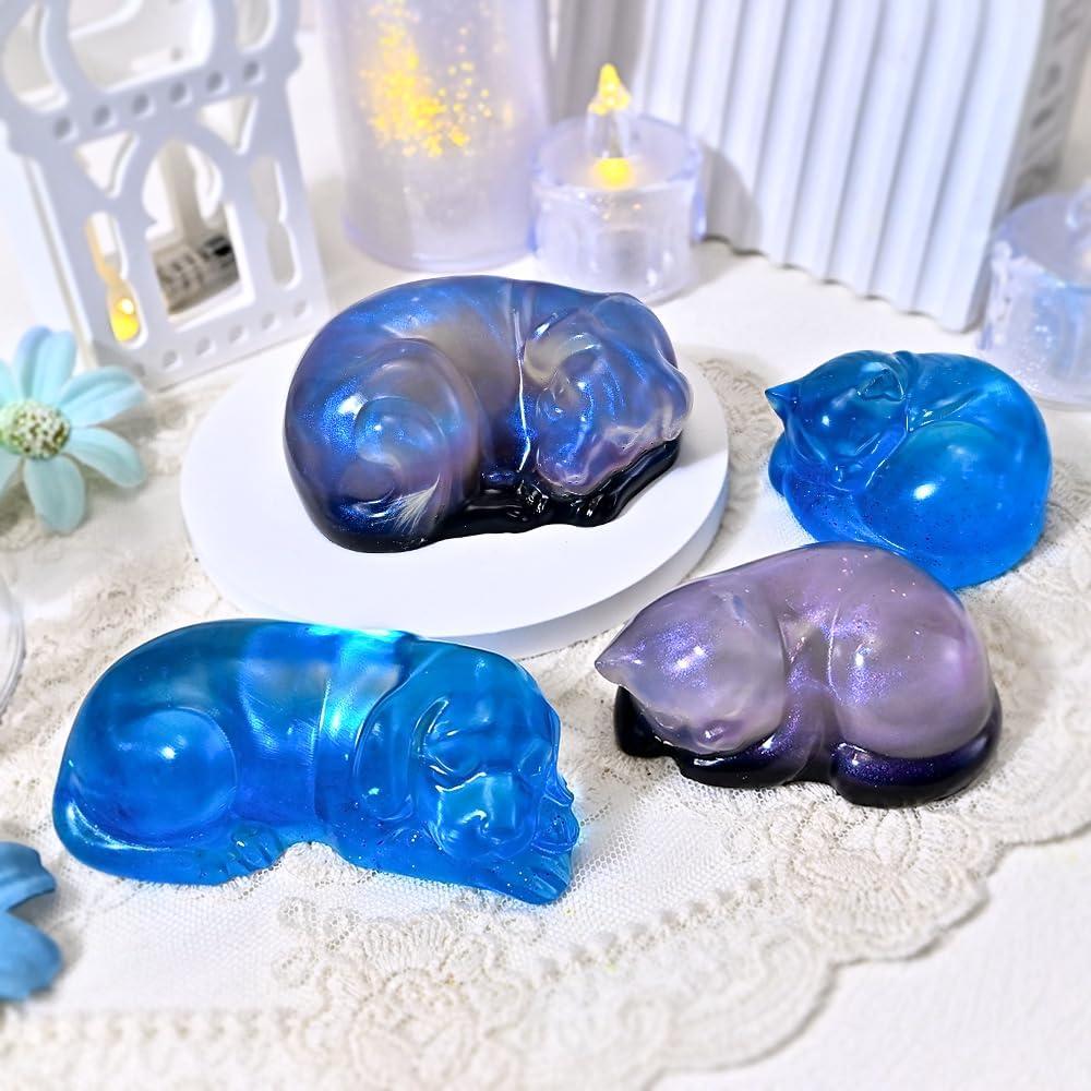 Molde de Silicona para Resina de Gato y Perro Anlan-angel