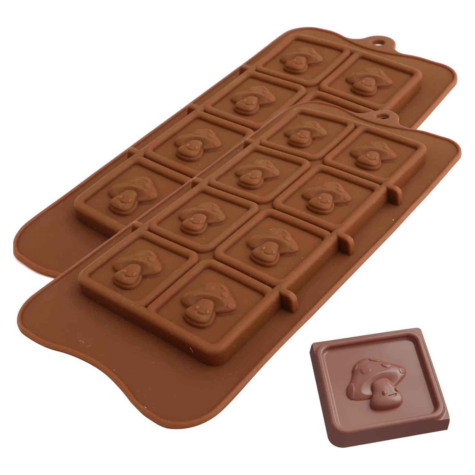 Molde de Silicona para Caramelos PJ Bold - 2 Piezas