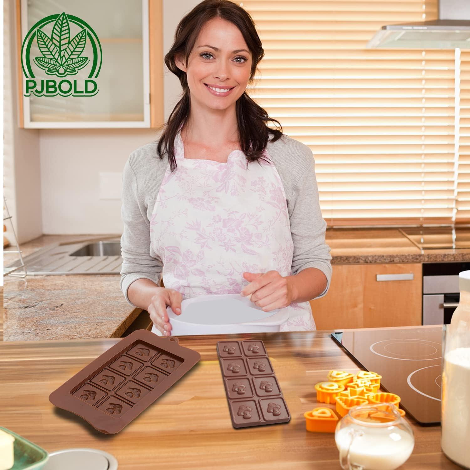 Molde de Silicona para Caramelos PJ Bold - 2 Piezas