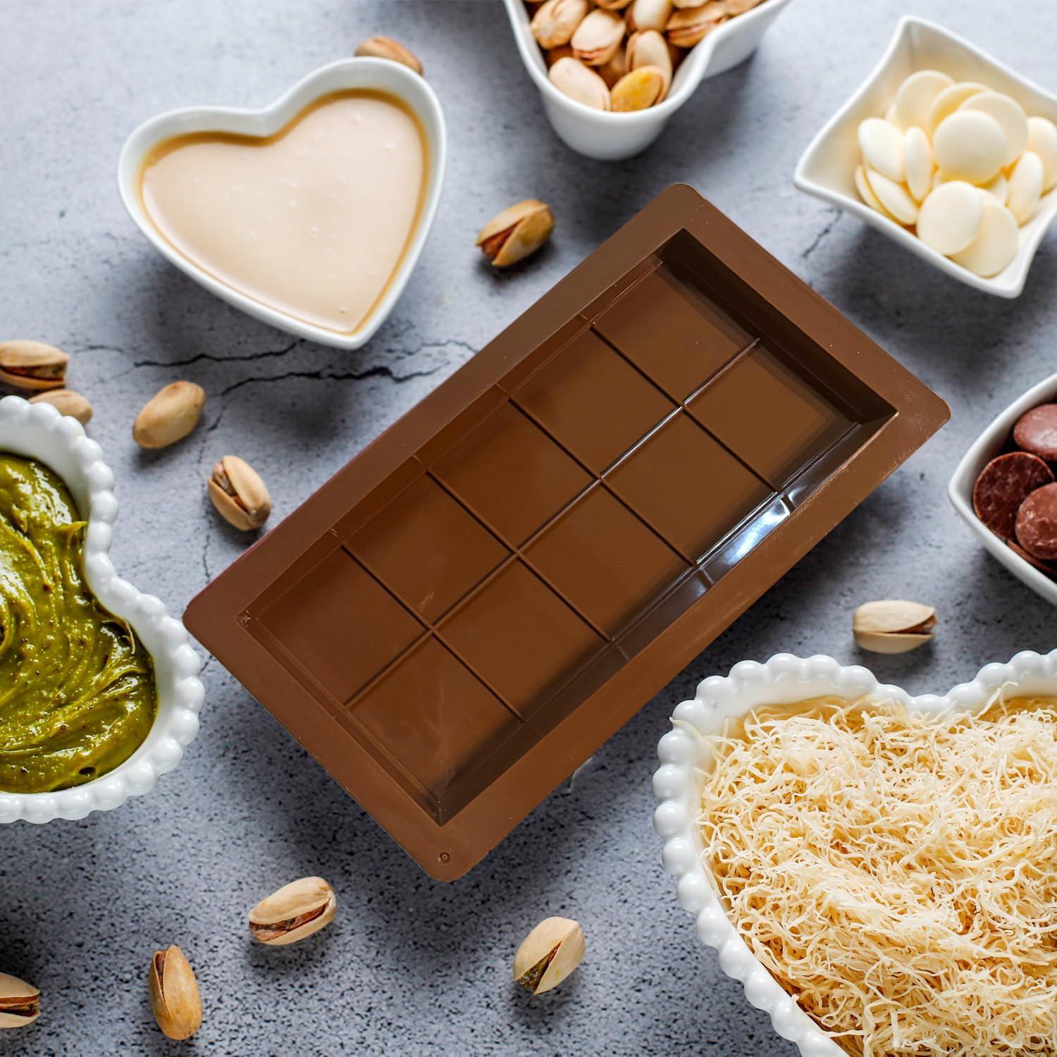 Moldes de Chocolate Profundo Mauts-inus 3 Piezas Silicona 25.4 cm