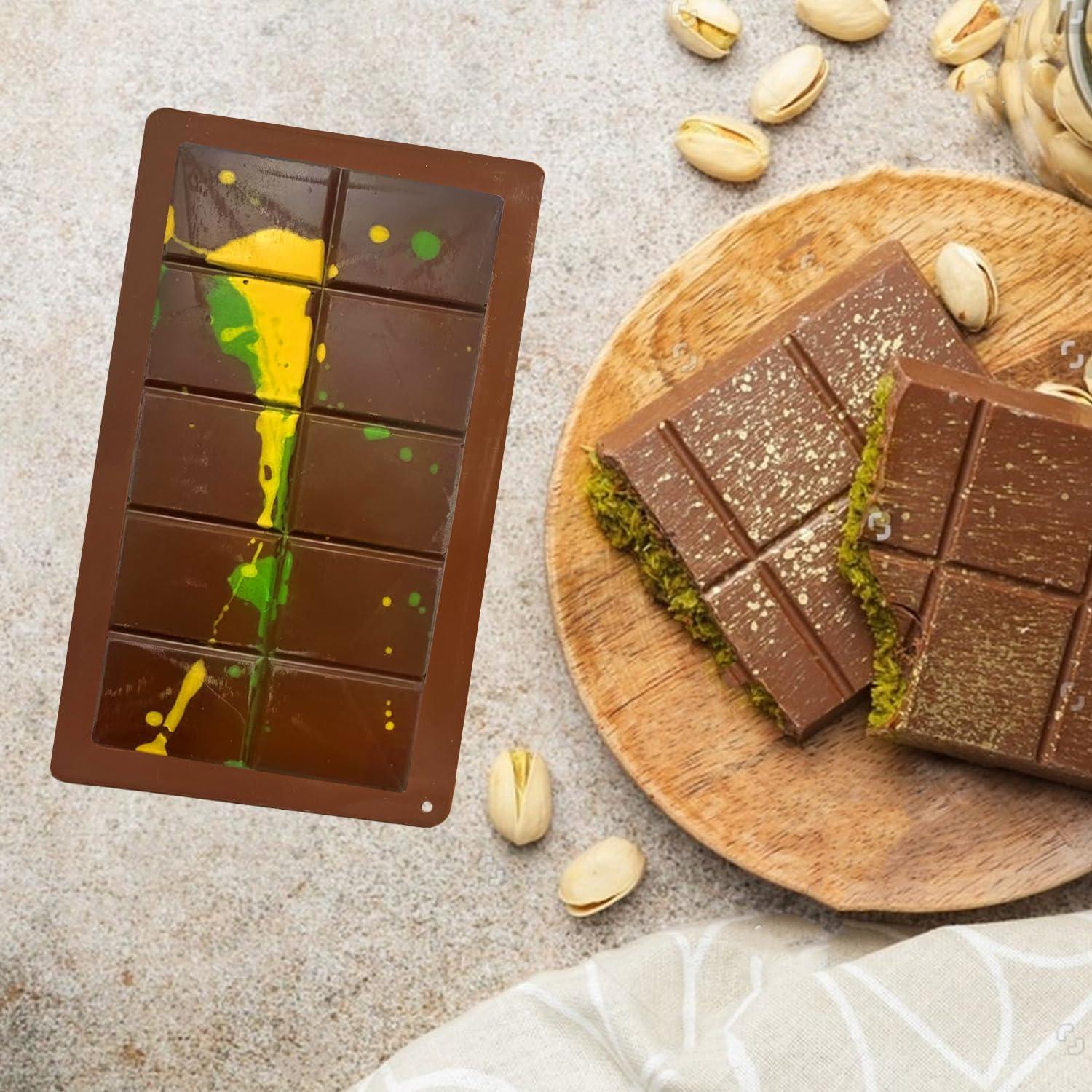 Moldes de Chocolate Profundo Mauts-inus 3 Piezas Silicona 25.4 cm