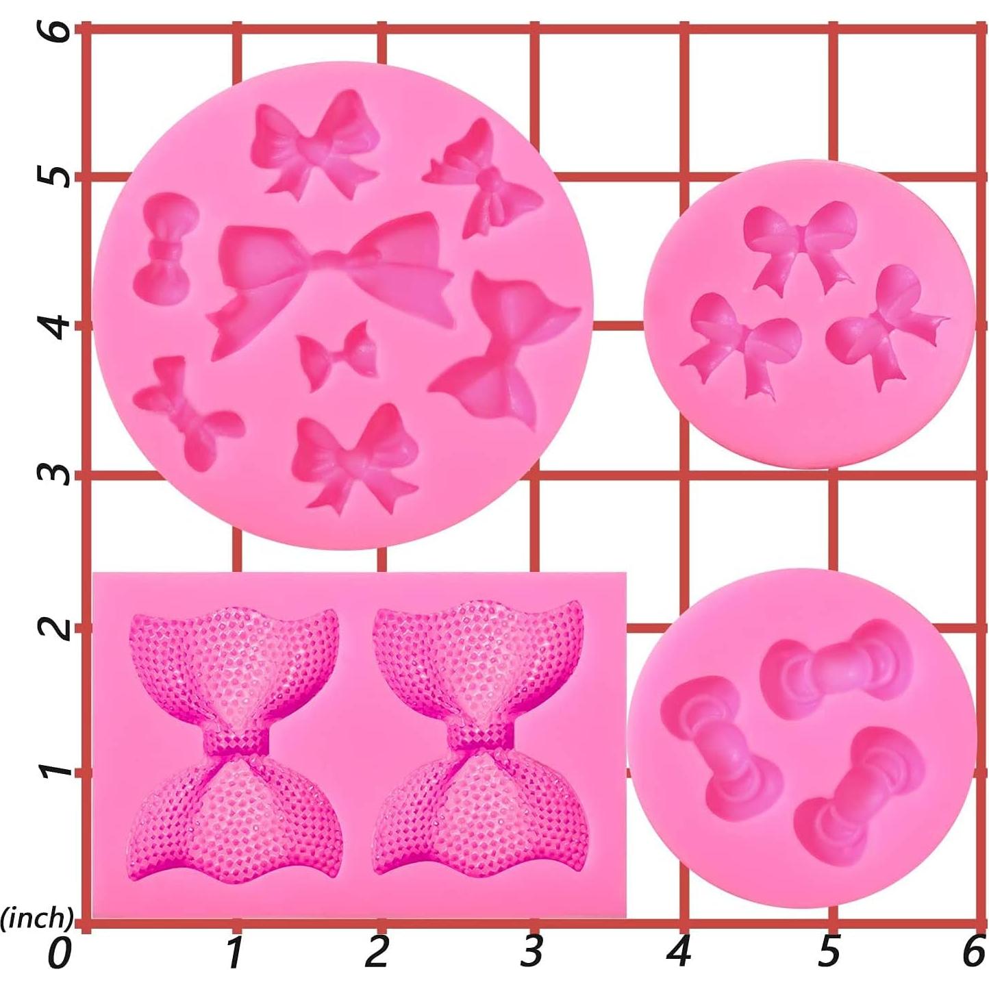 Molde de Silicona para Fondant Guratapa - 4 Piezas