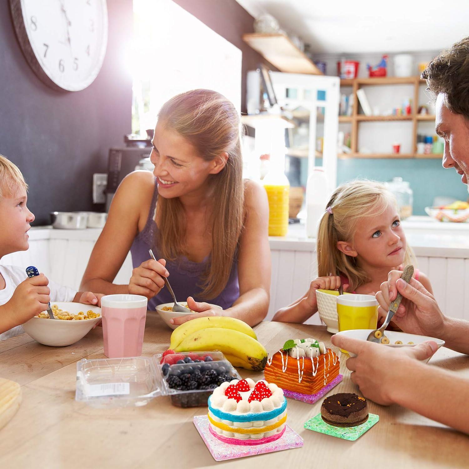 Kit de Moldes de Silicona Patelai para Posavasos 6 Piezas
