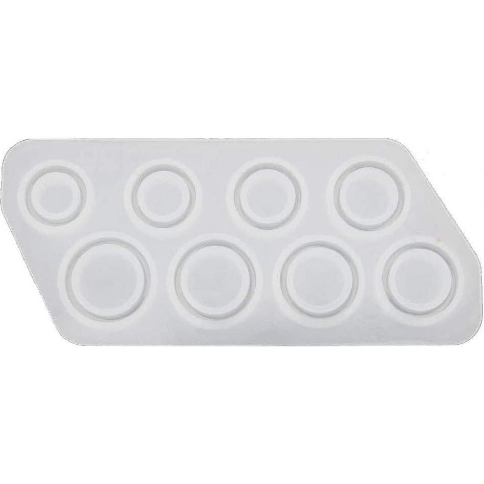Moldes de Silicona para Anillos Szecl - 8 Tamaños 15-22mm
