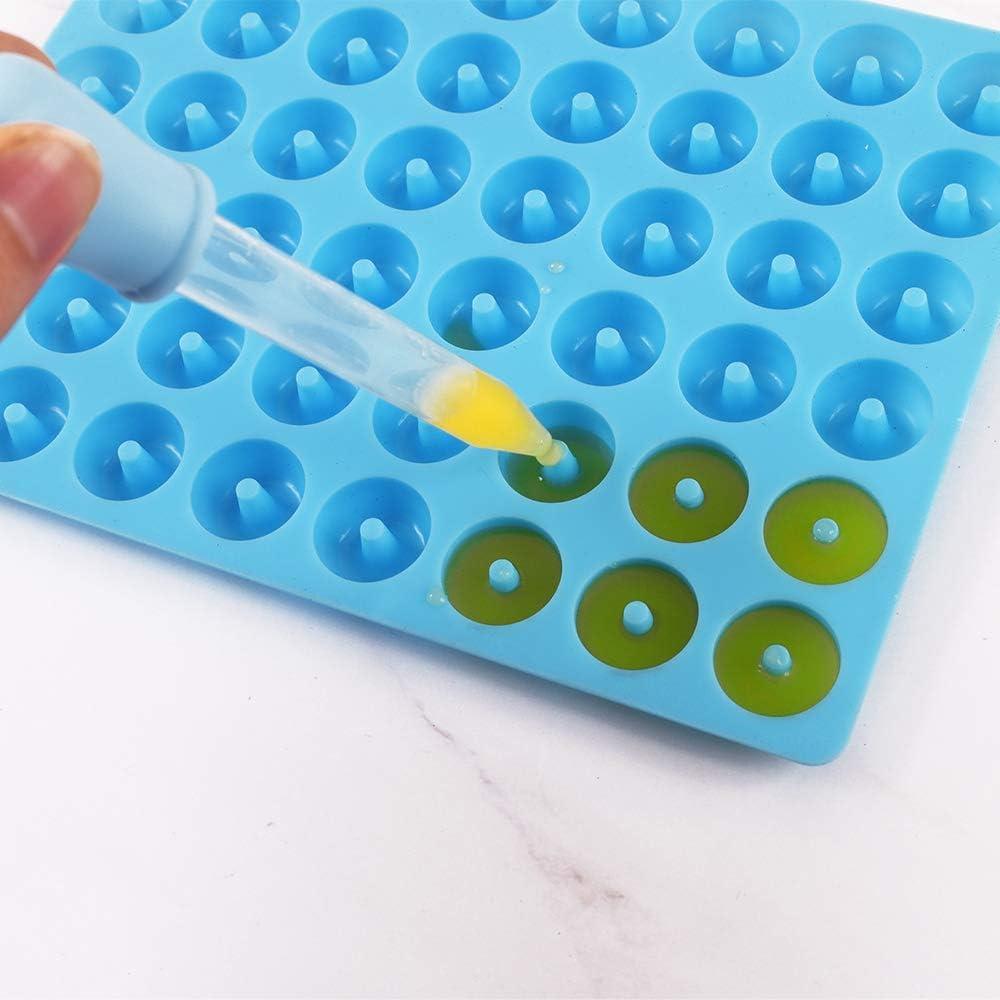 Molde de Silicona para Donuts Mini Newk, 4 Paquetes 48 Cavidades