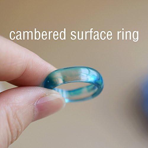 Molde de Silicona para Anillos - 10 Piezas - Fabricación de Joyas