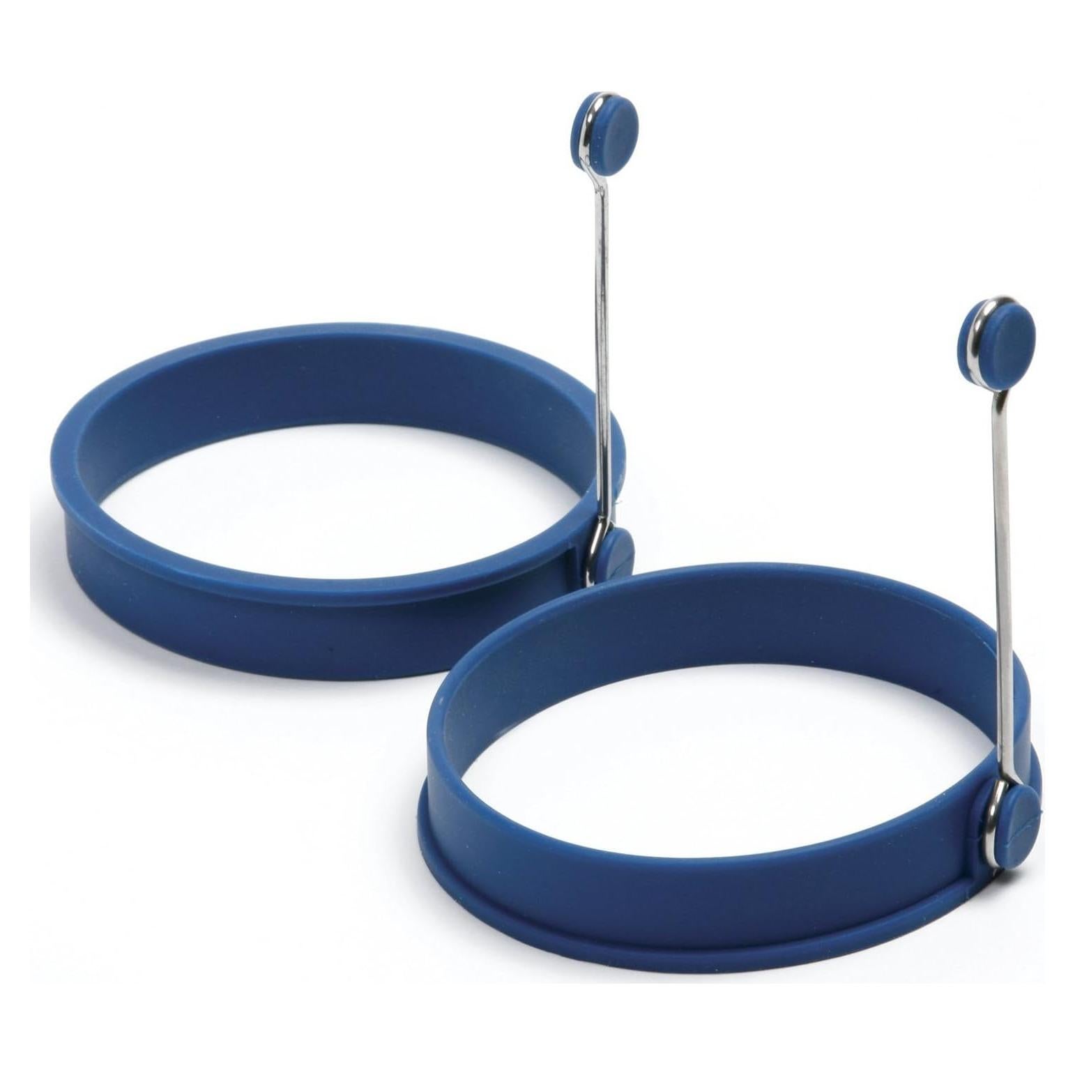 Anillos de Silicona para Panqueques Norpro 10cm 2 Piezas Azul