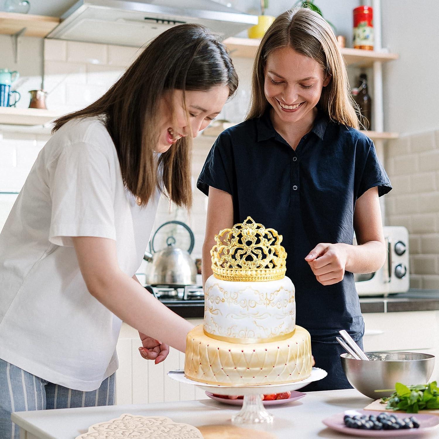 Moldes de Fondant de Silicona Barrocos Muyulin - 3 Pcs