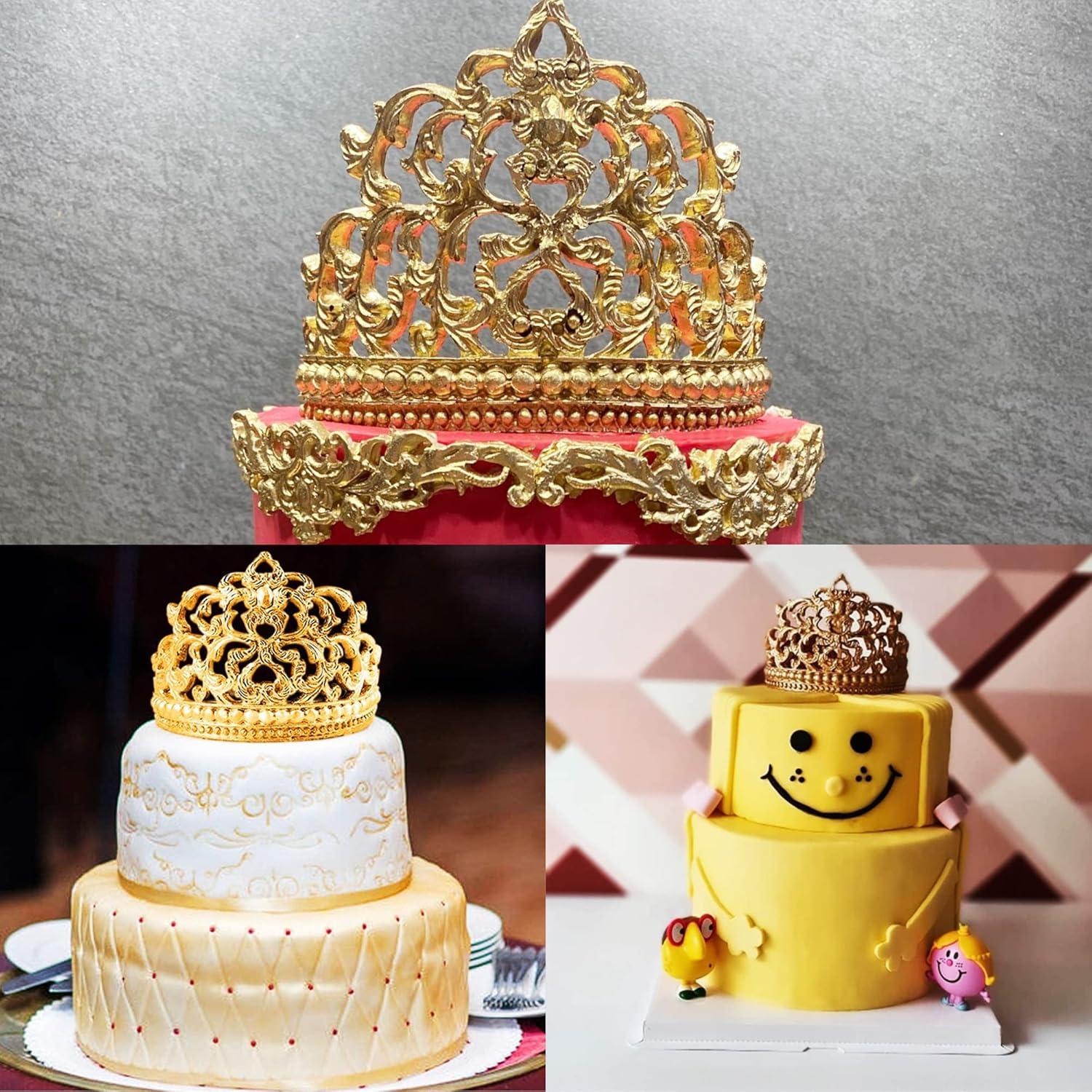 Moldes de Fondant de Silicona Barrocos Muyulin - 3 Pcs