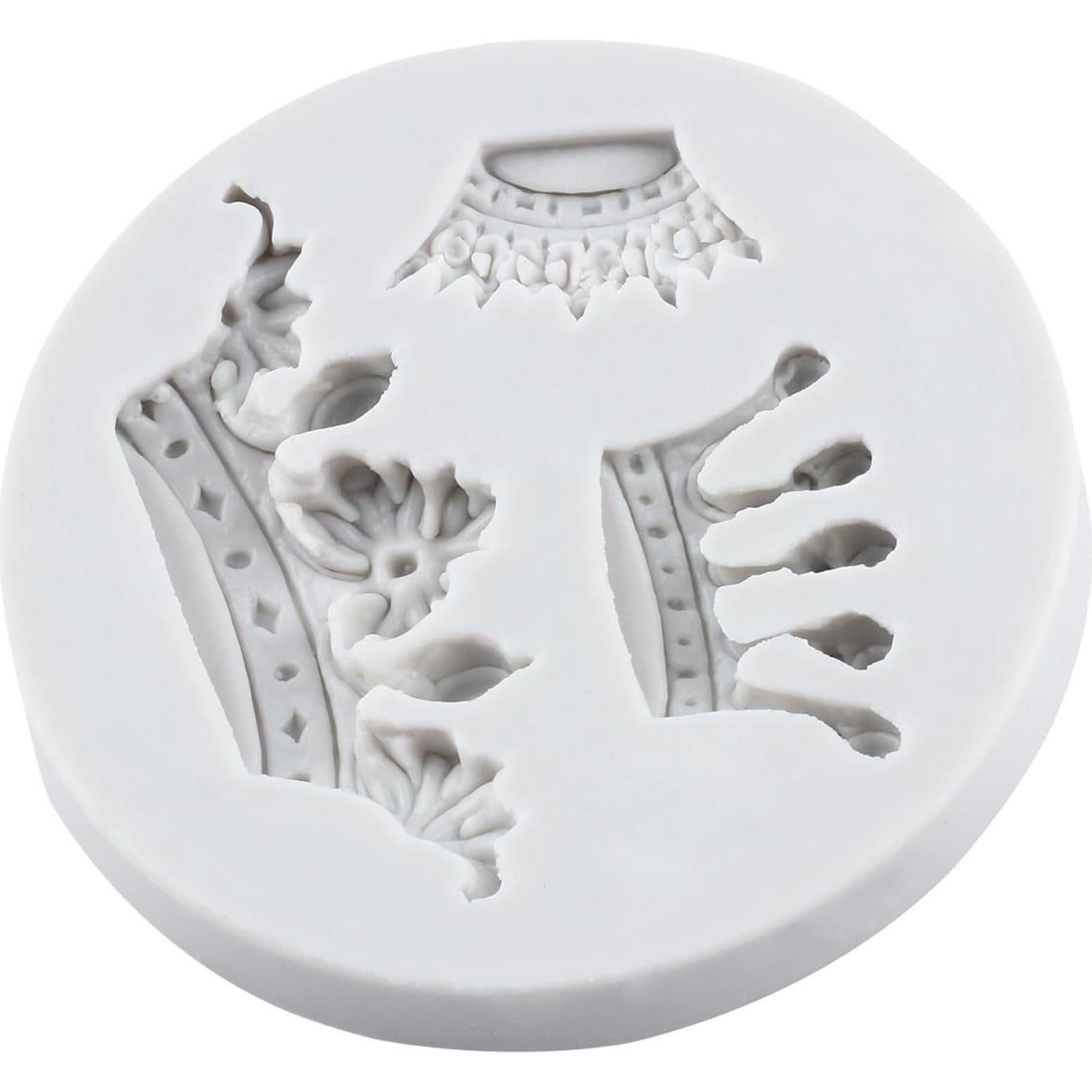 Molde de Silicona de Corona YANQINMS 6.68 cm Reutilizable