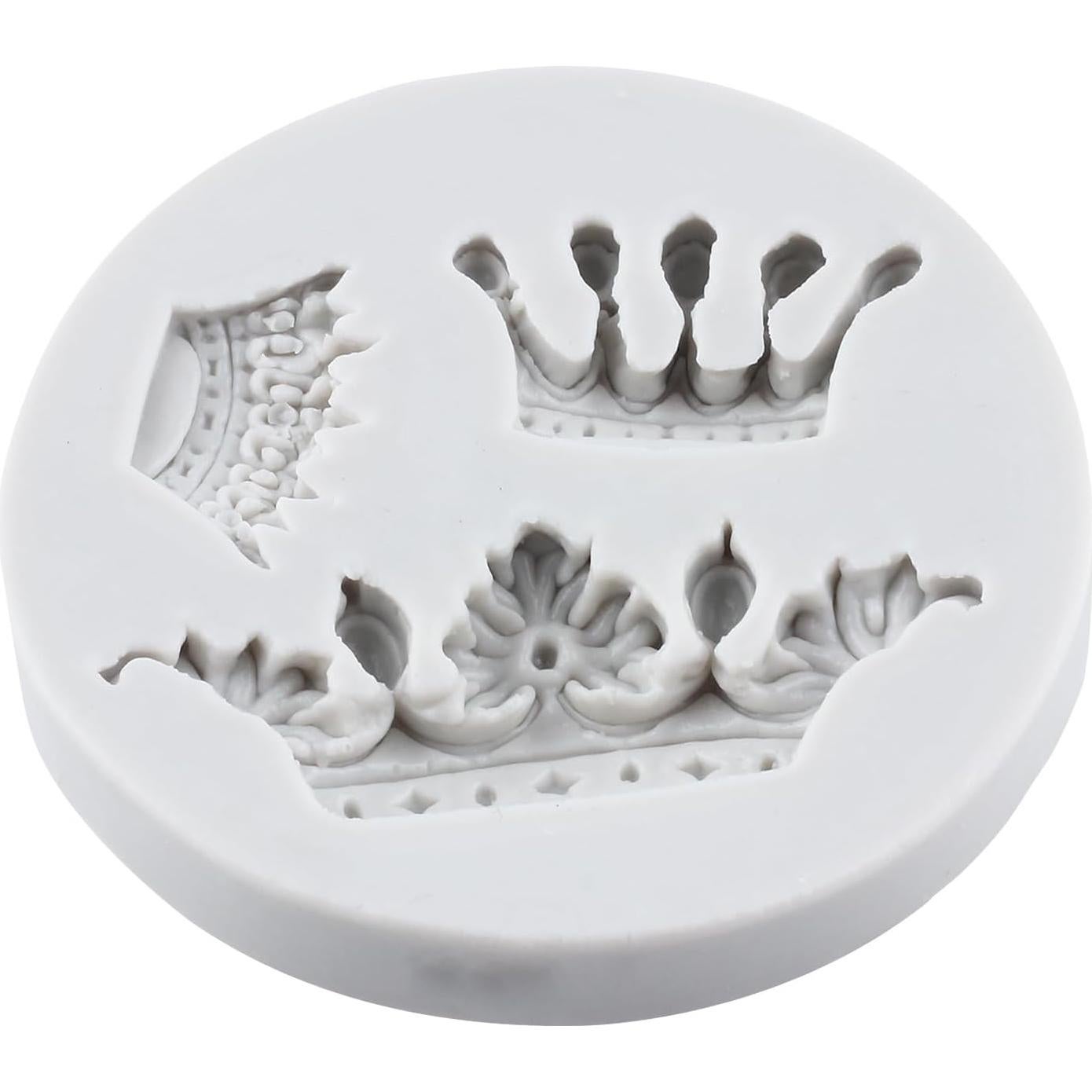 Molde de Silicona de Corona YANQINMS 6.68 cm Reutilizable