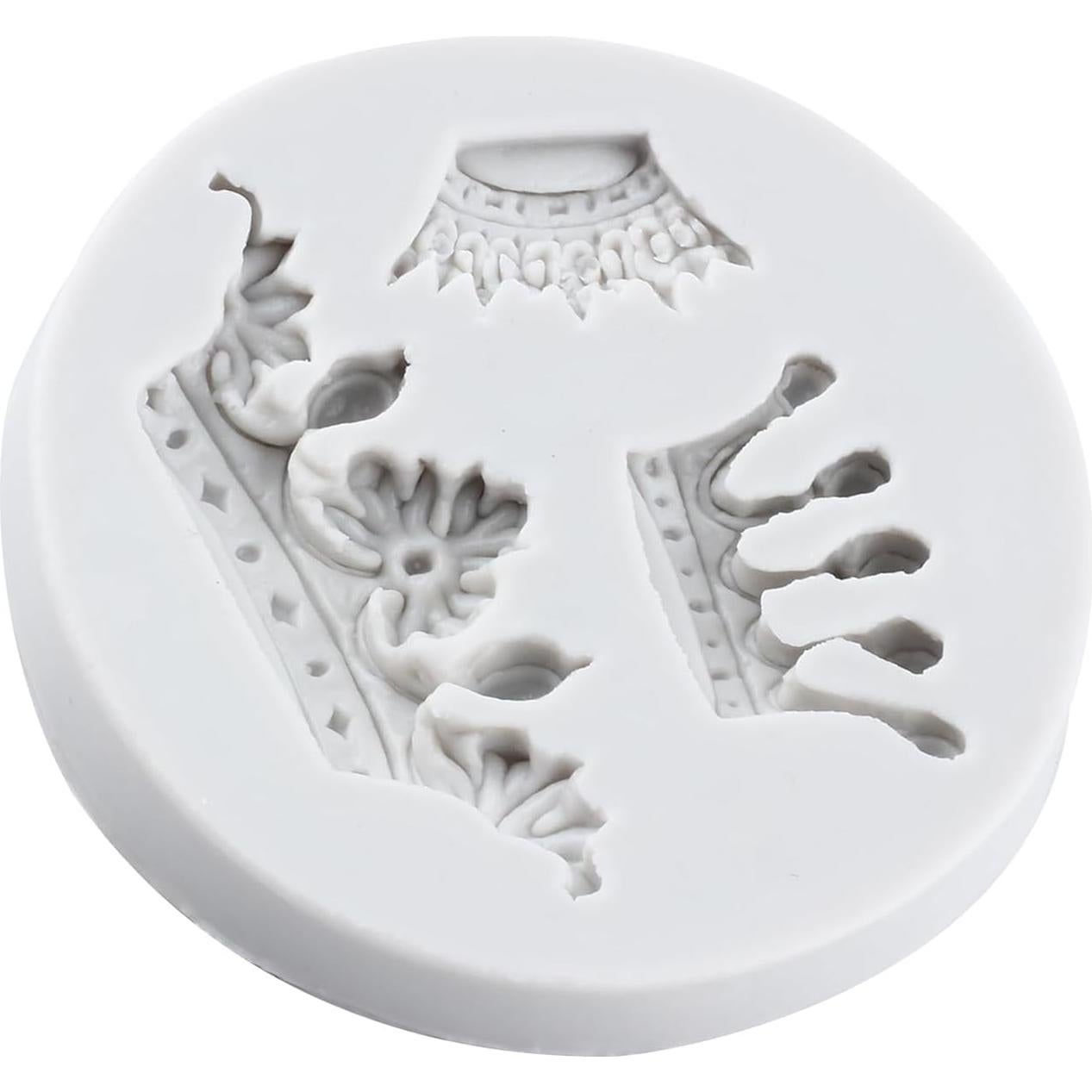 Molde de Silicona de Corona YANQINMS 6.68 cm Reutilizable