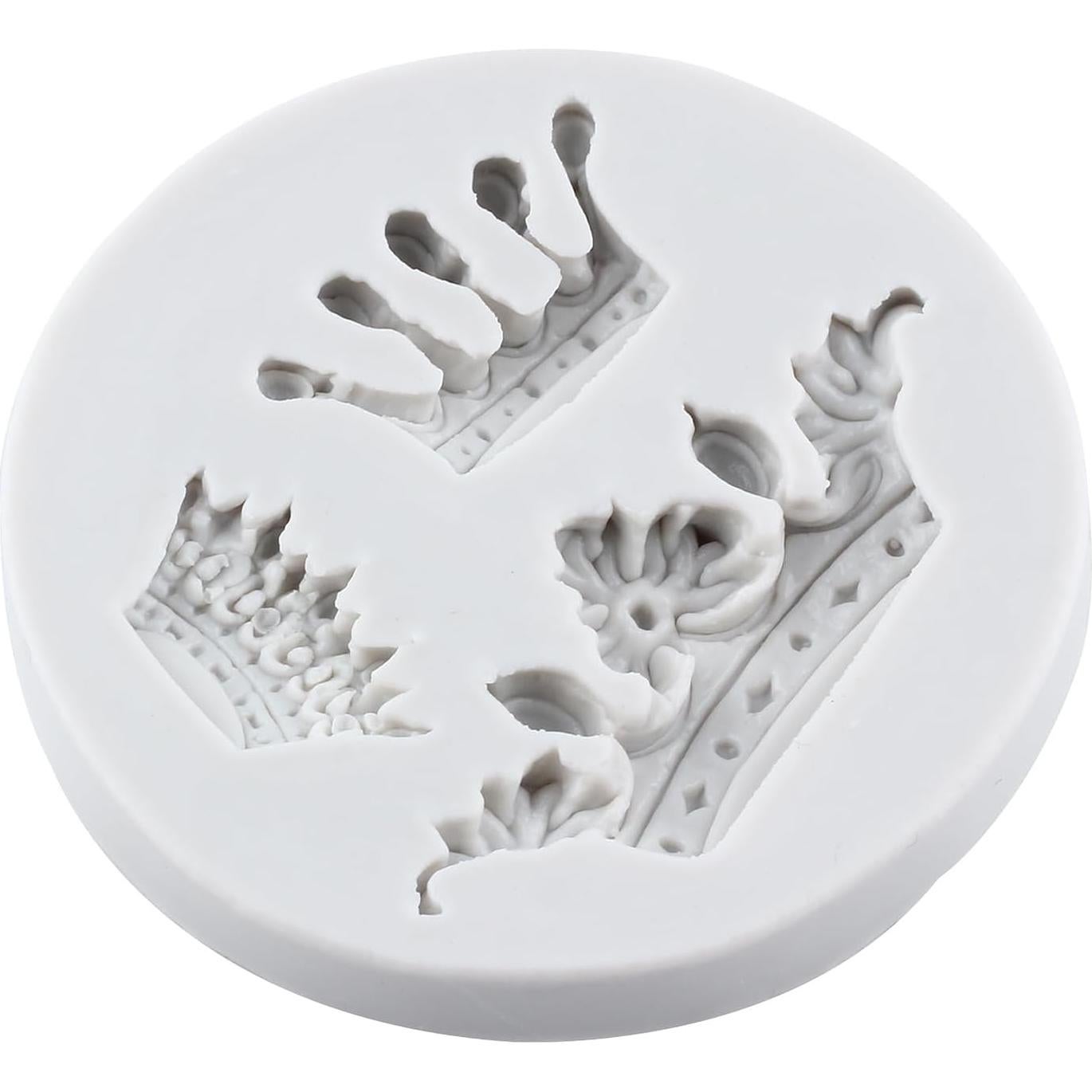 Molde de Silicona de Corona YANQINMS 6.68 cm Reutilizable