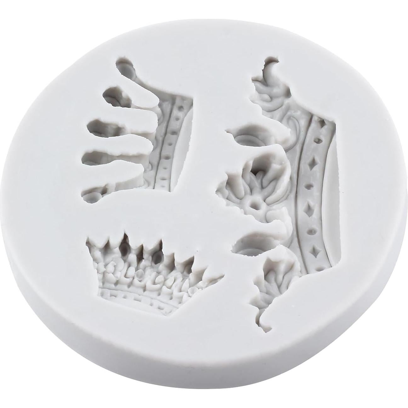 Molde de Silicona de Corona YANQINMS 6.68 cm Reutilizable