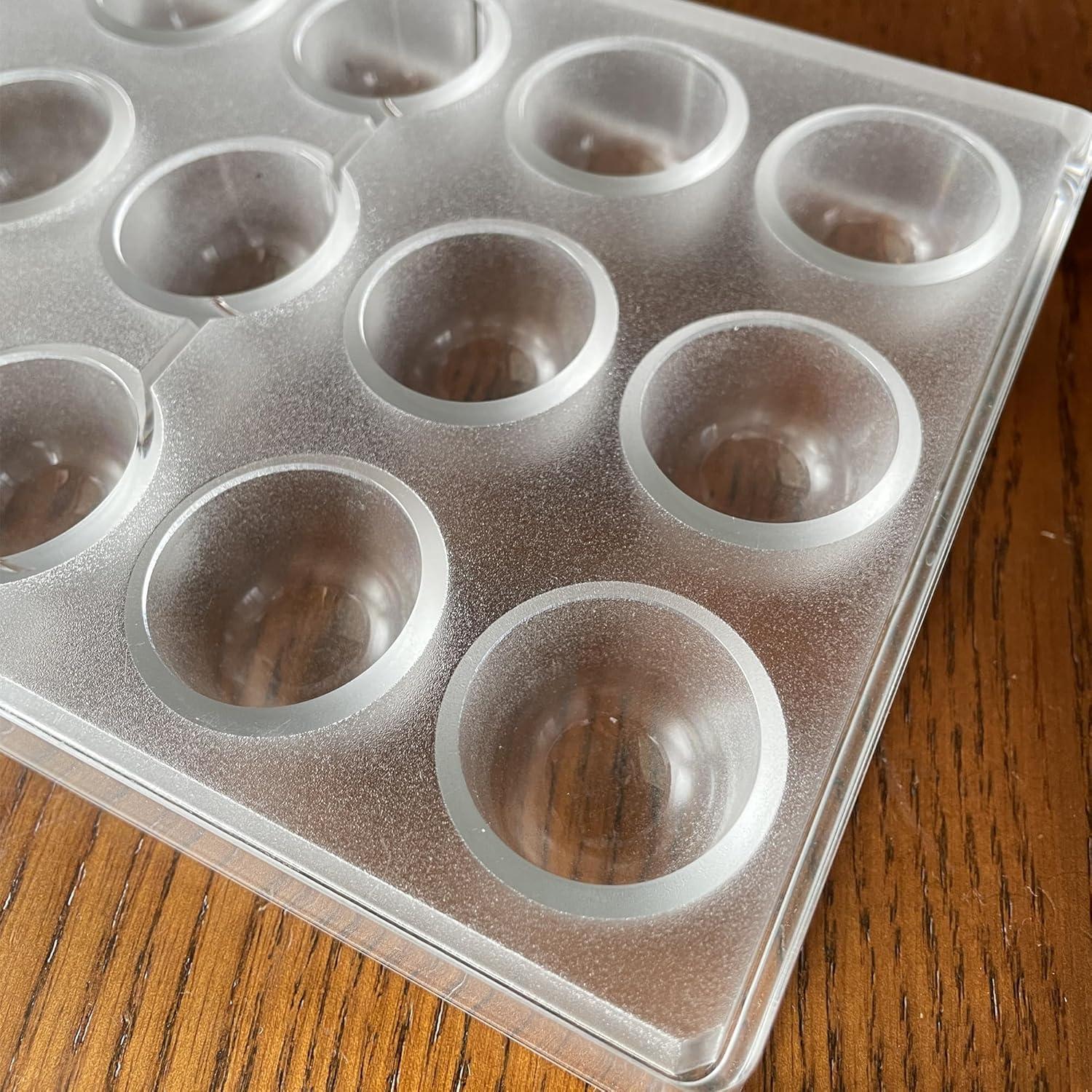 Molde de Chocolate Campana Goldbaking 21 Cavidades Policarbonato