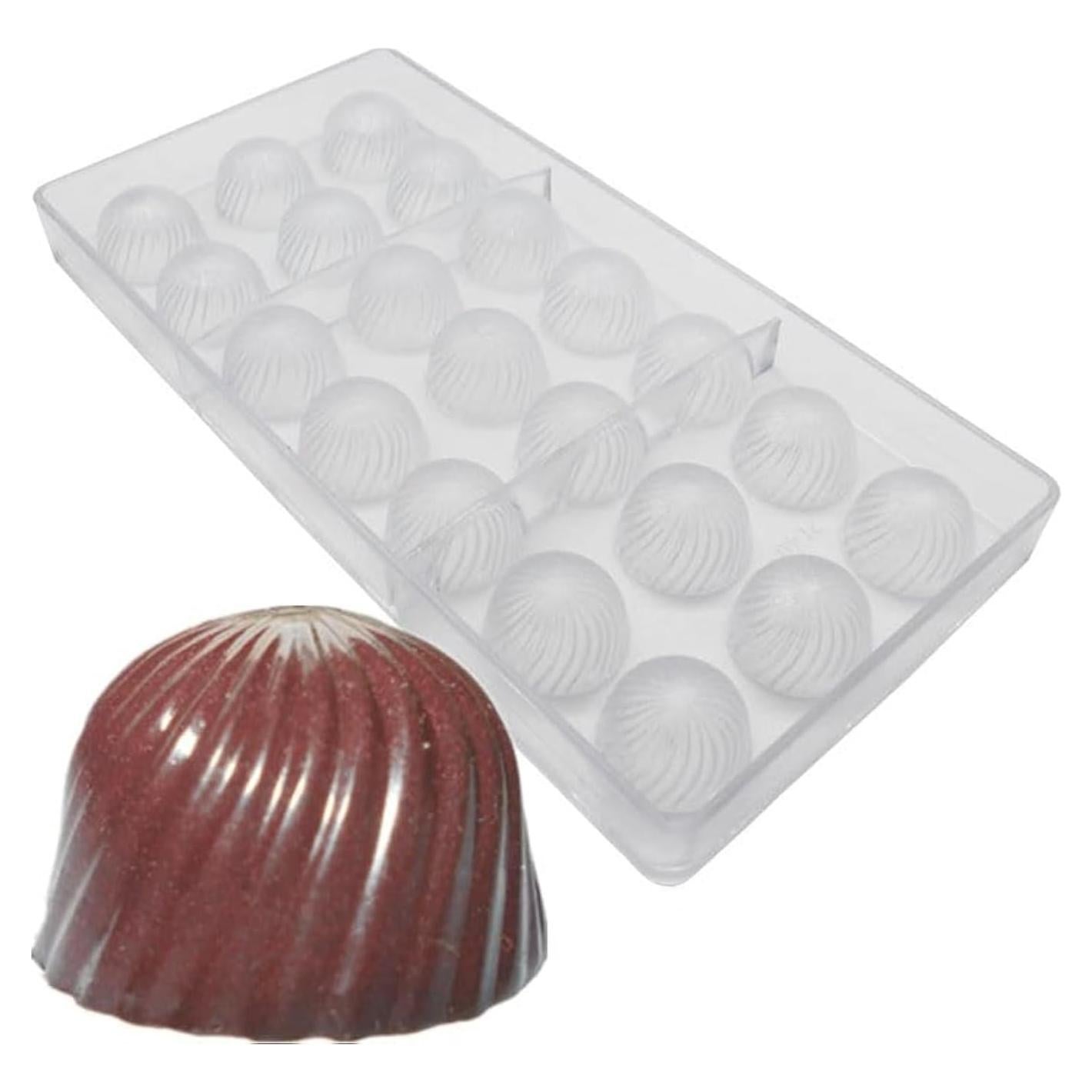 Molde de Chocolate Goldbaking 21 Cavidades Policarbonato