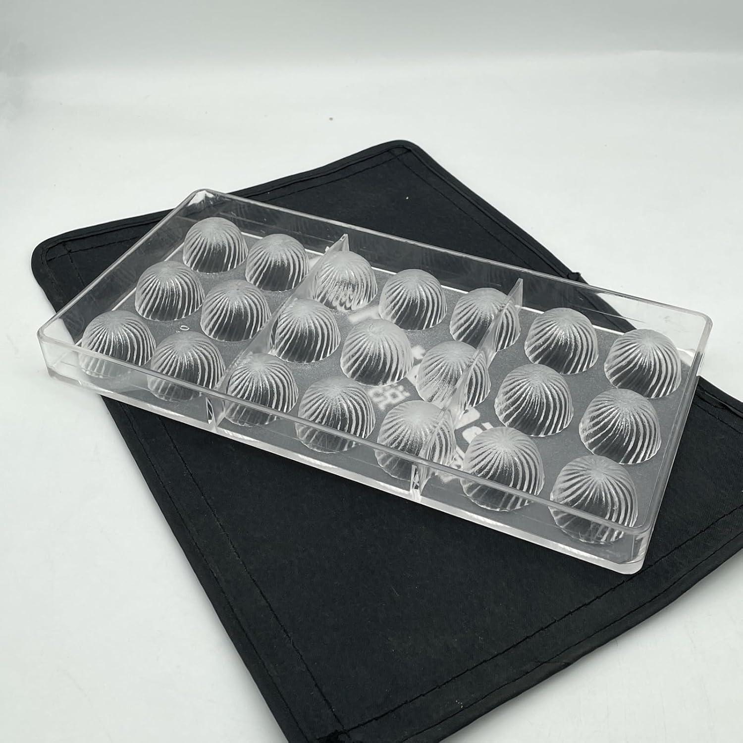 Molde de Chocolate Goldbaking 21 Cavidades Policarbonato