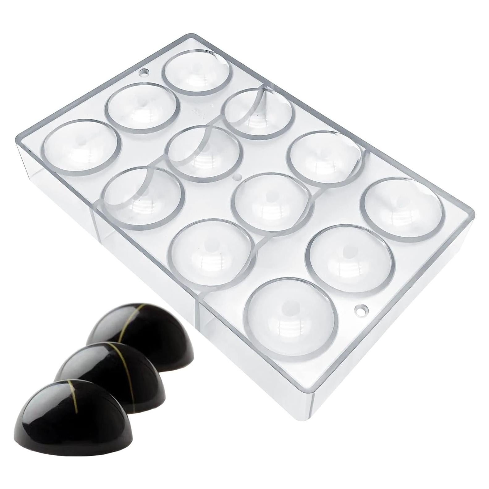 Molde de Chocolate Goldbaking 5.1cm Policarbonato 15 Piezas