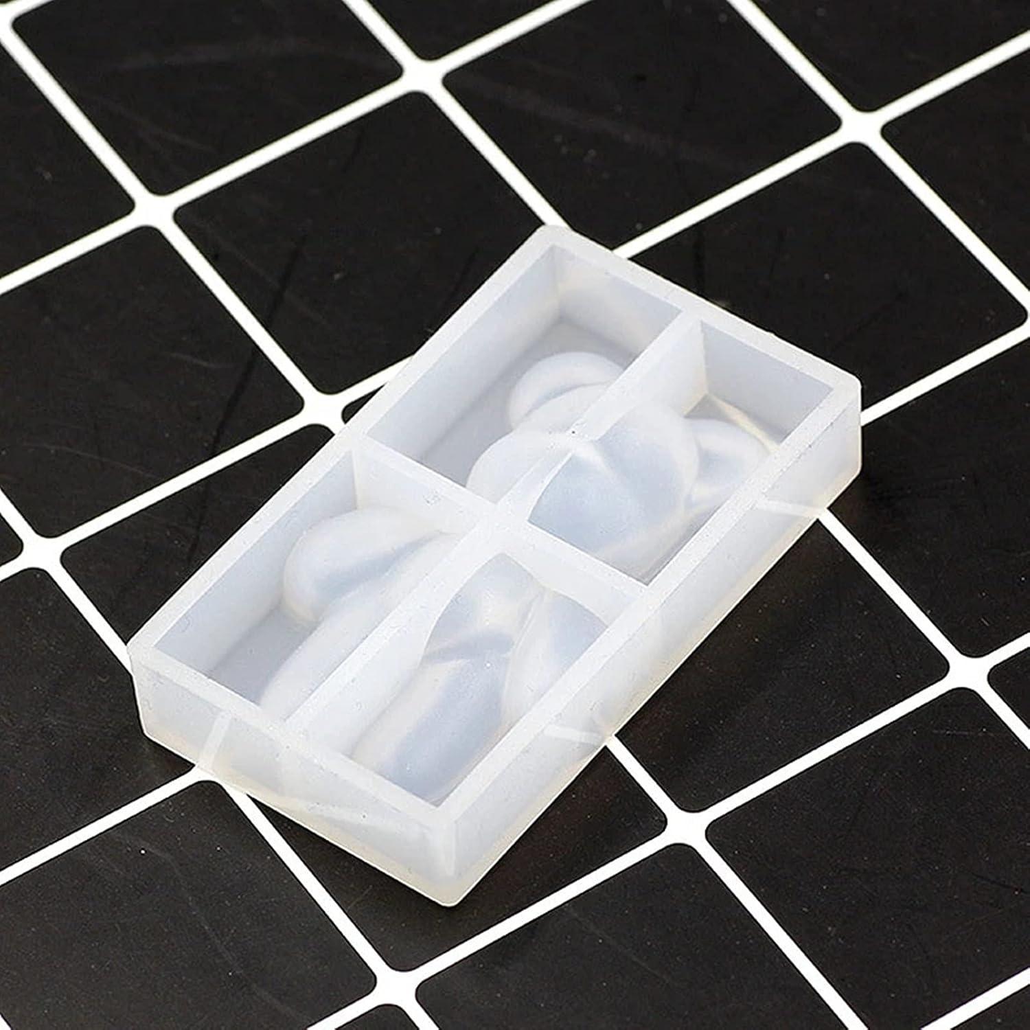 Moldes de Resina YODOOLTLY 4 PCS Osito 3D para Joyas DIY