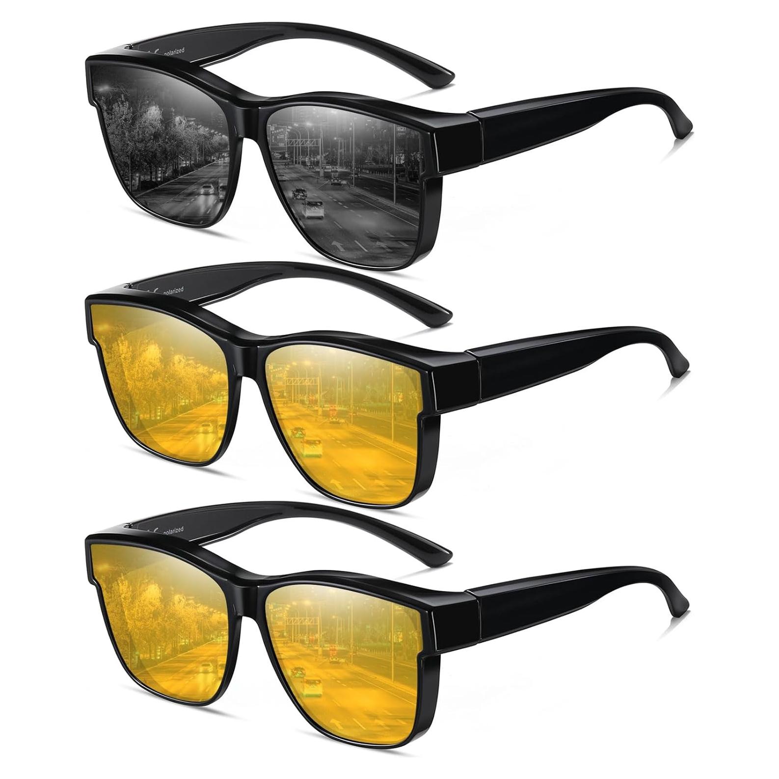 Gafas de Visión Nocturna Wzerry Polarizadas para Conducir