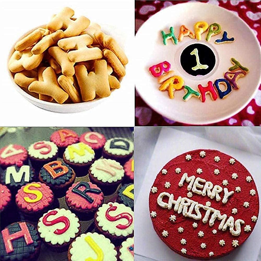 Molde de Silicona para Hornear Chocolate 3D Letras Hilitand