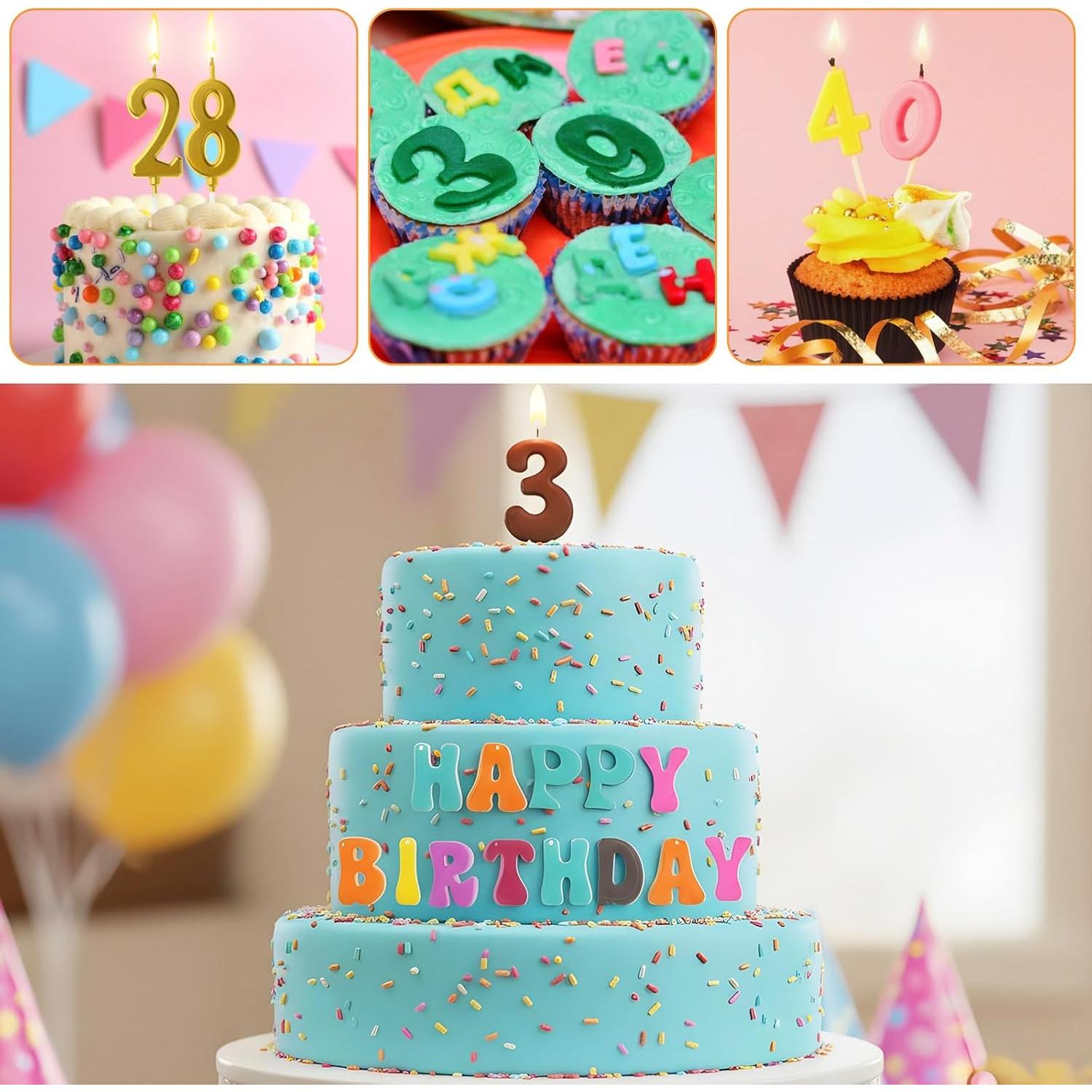 Moldes de Silicona APLZGMG para Letras y Números 26+10