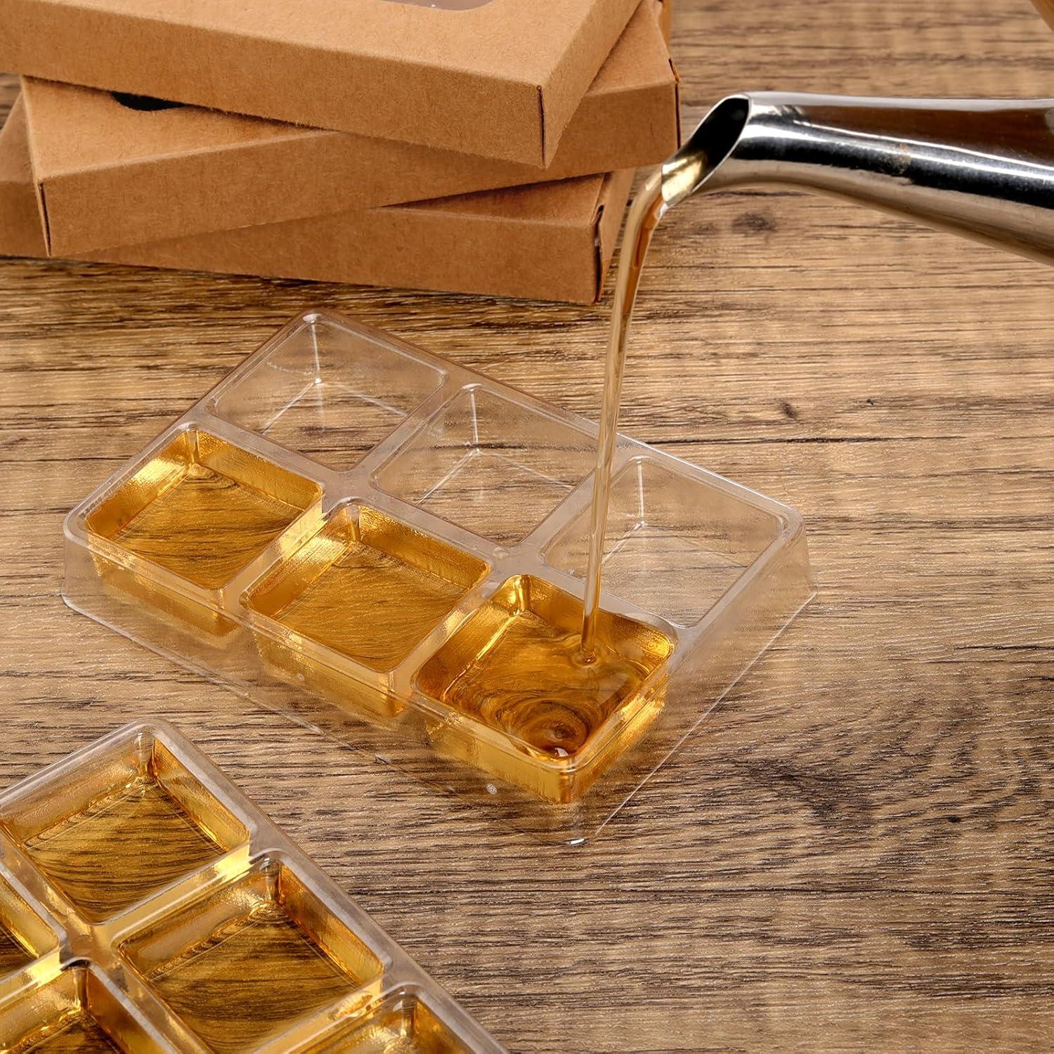 100 Cajas de Regalo para Cerillas de Cera SMAODSGN 10.16x7.11cm