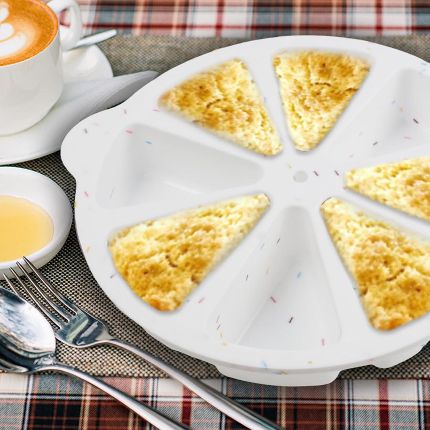 Sartén de Silicona para Scones SHEbaking 8 Ranuras Antiadherente