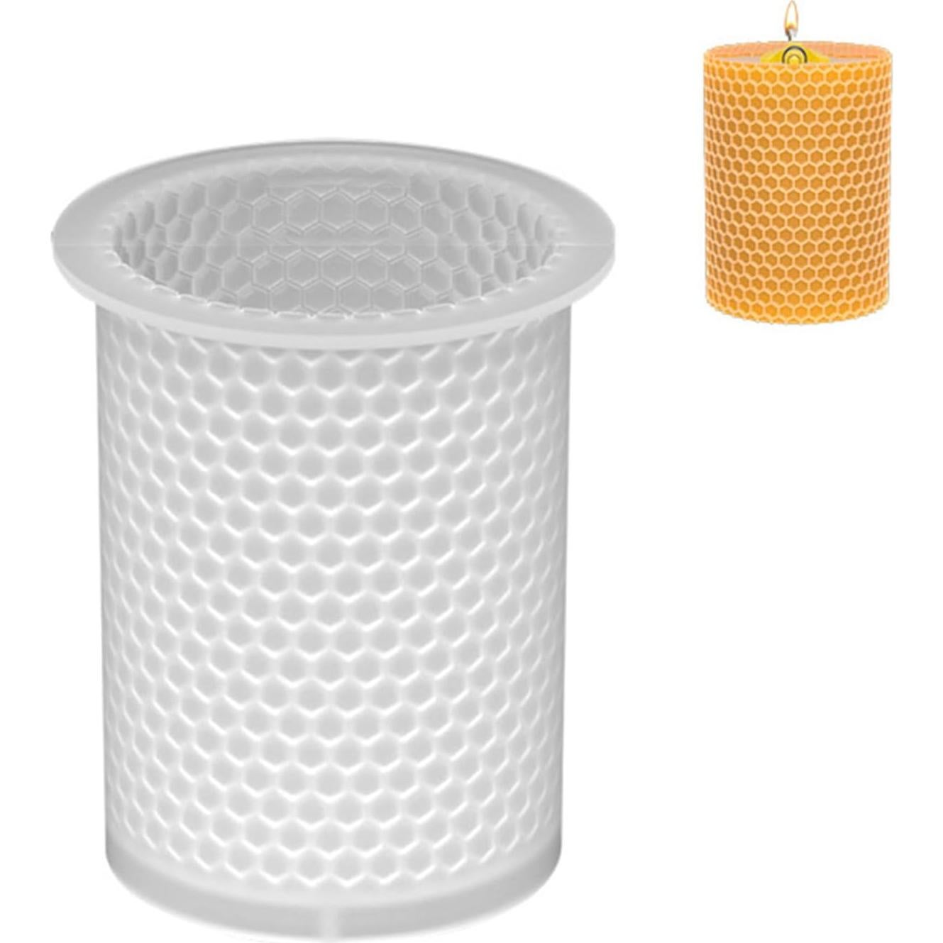 Molde de Silicona para Vela Panal 3D NUEAYMS 10x5x3cm