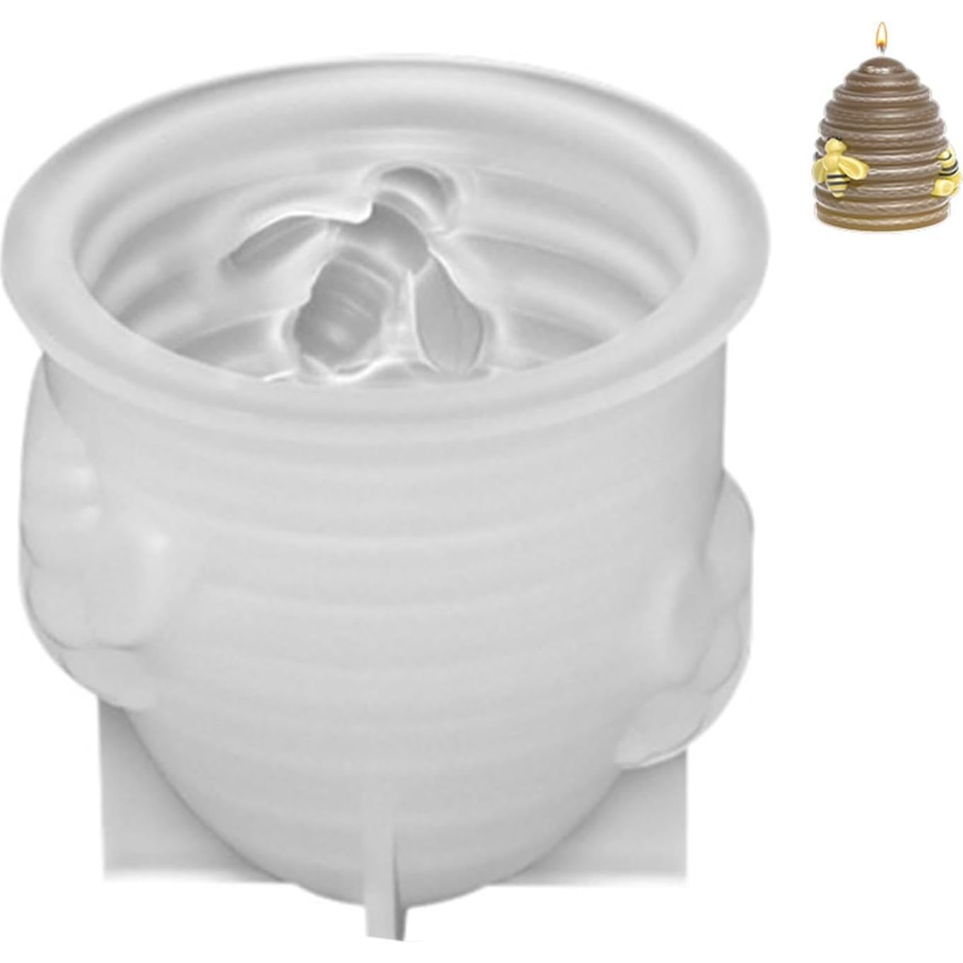 Molde de Silicona para Vela Panal 3D NUEAYMS 10x5x3cm