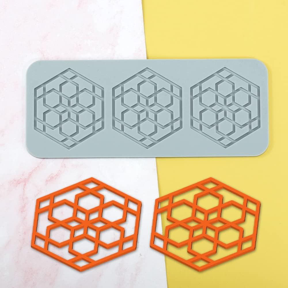 Molde de Silicona 3D TUKE para Pasteles y Chocolates 23.24x9.34cm