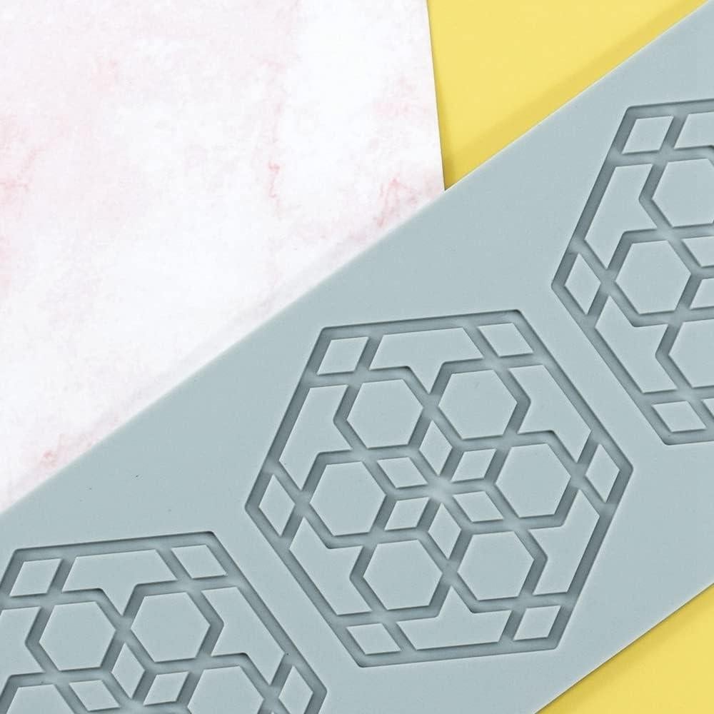 Molde de Silicona 3D TUKE para Pasteles y Chocolates 23.24x9.34cm