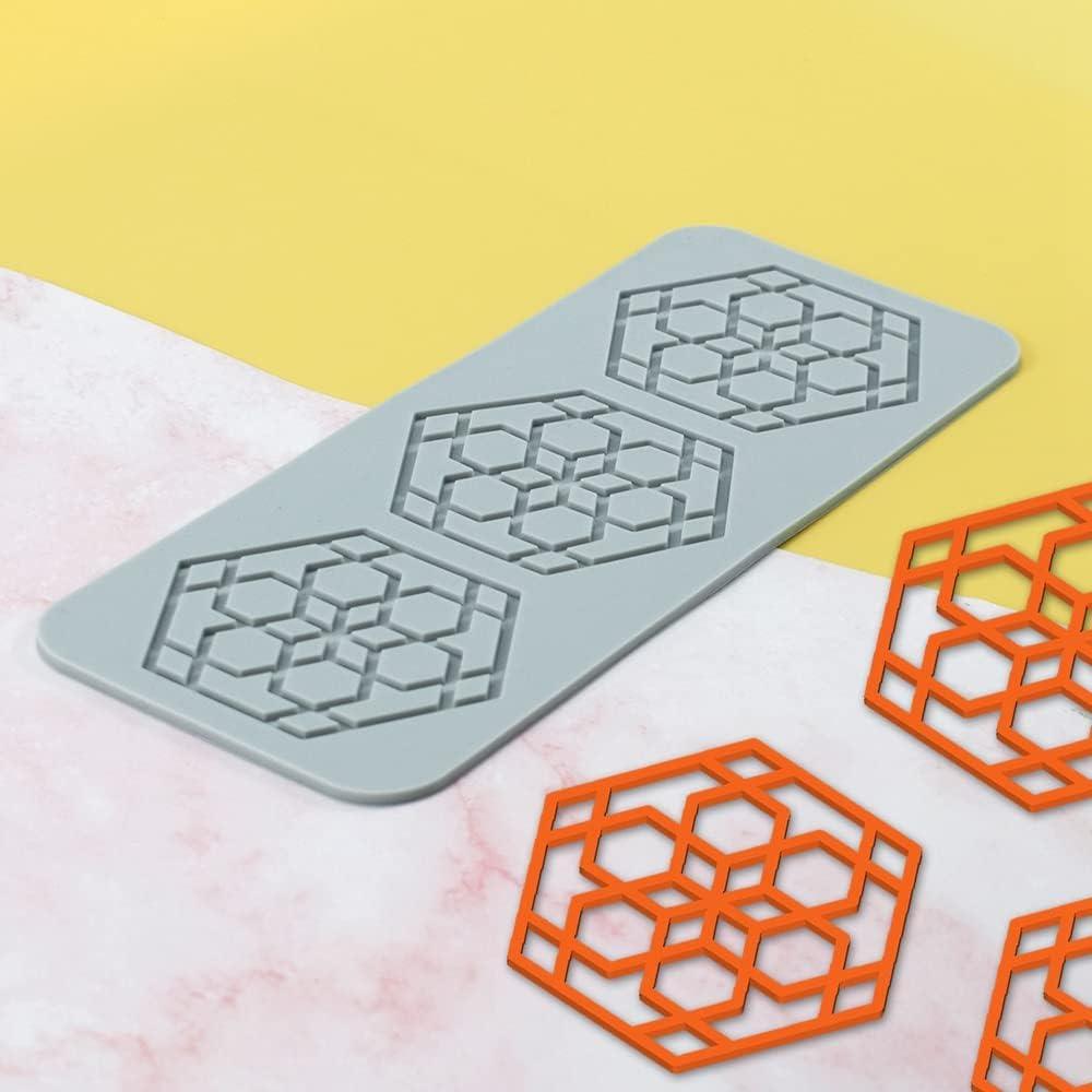 Molde de Silicona 3D TUKE para Pasteles y Chocolates 23.24x9.34cm