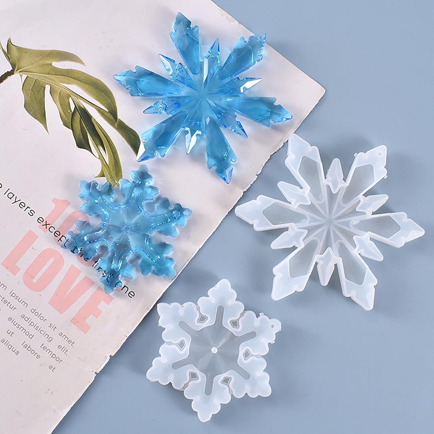 Paquete de 5 Moldes de Silicona ESEDAGE para Resina y Velas