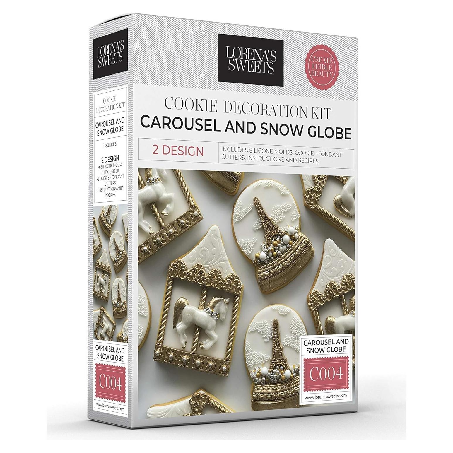 Kit de Decoración de Galletas Lorena Carousel - 5 Cortadores