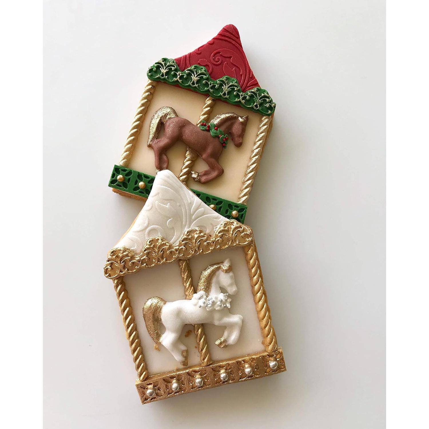 Kit de Decoración de Galletas Lorena Carousel - 5 Cortadores