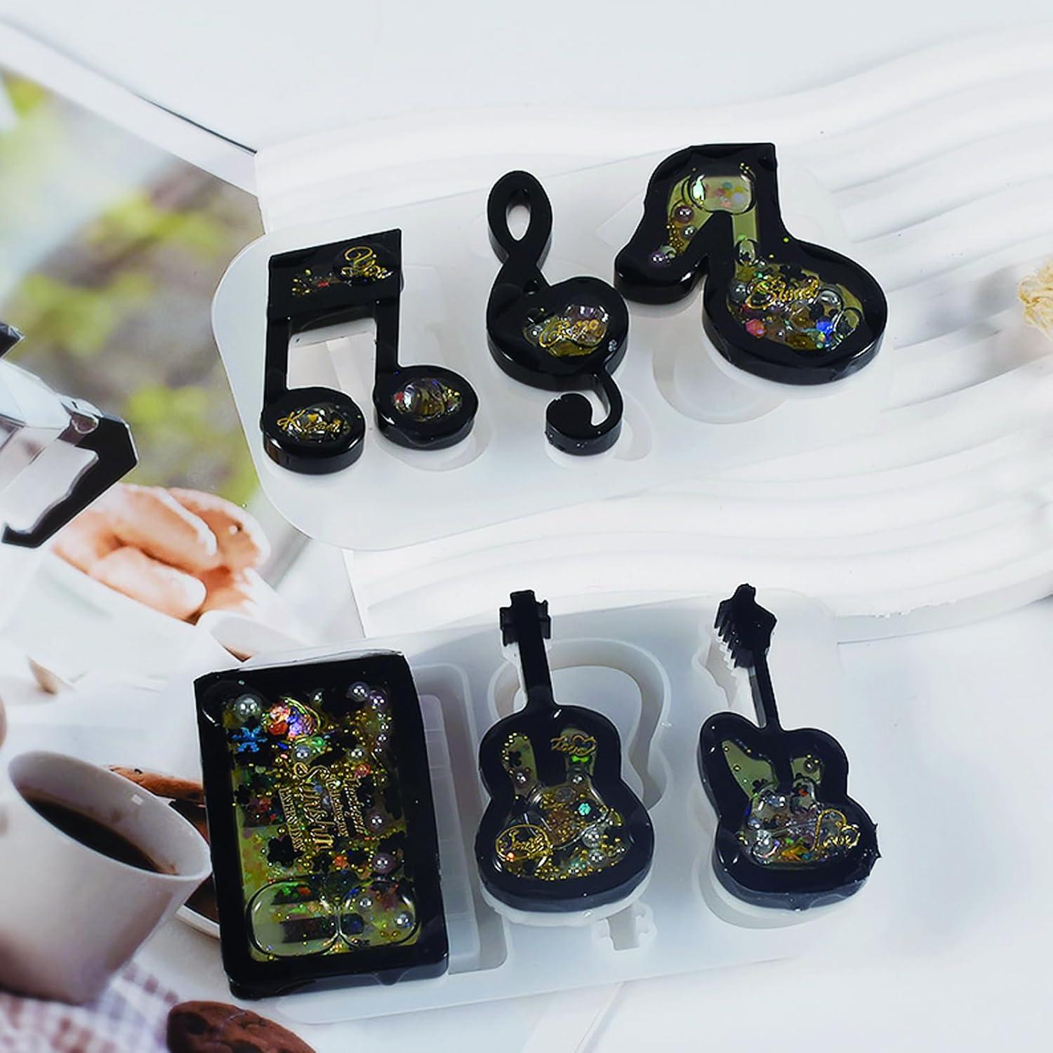 Moldes de Silicona para Resina Mulukaya 2 Pcs 10x7cm