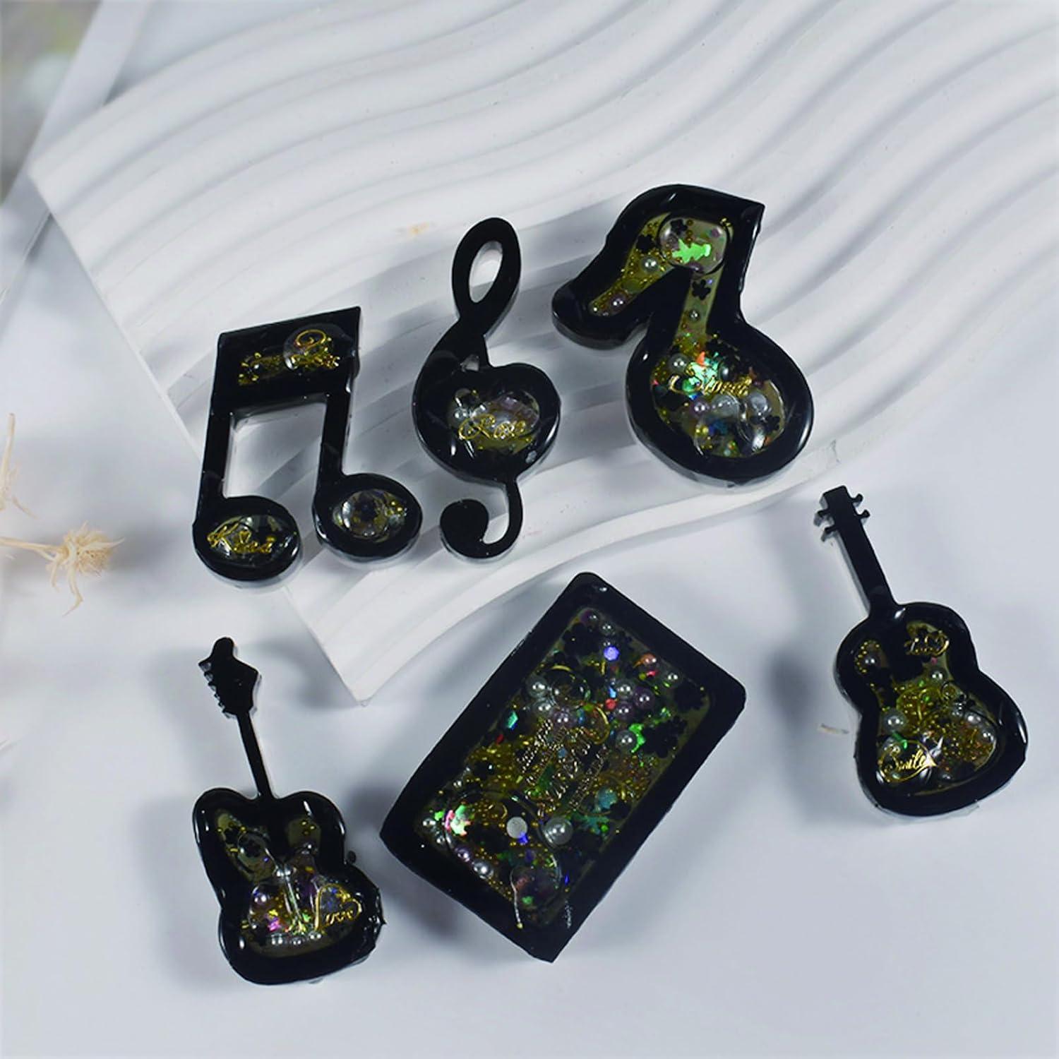 Moldes de Silicona para Resina Mulukaya 2 Pcs 10x7cm