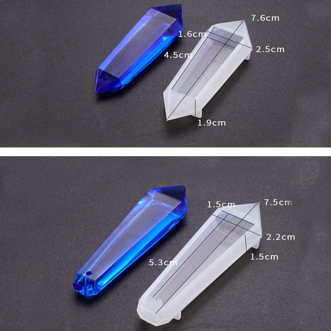 Moldes de Resina FineInno 6pcs para Collares y Joyería