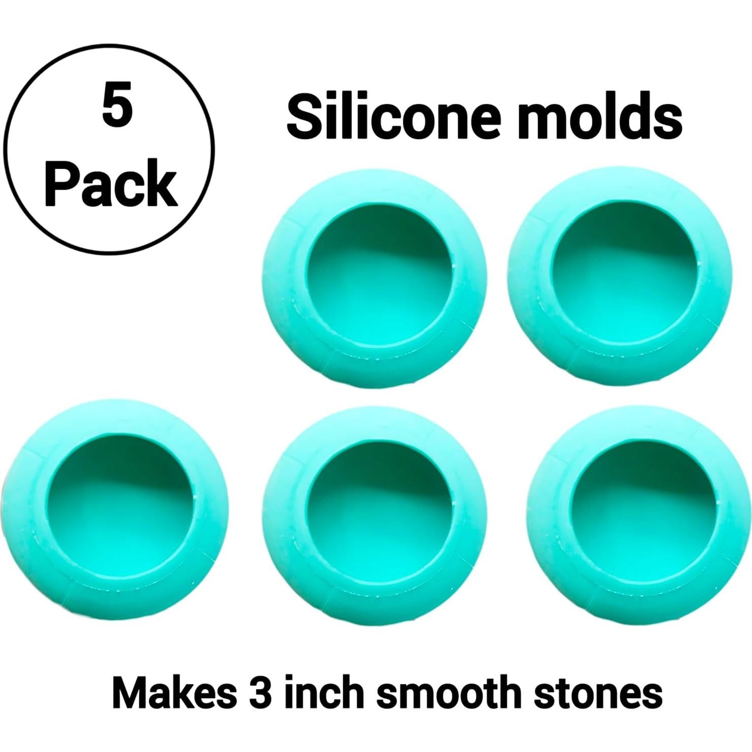 Moldes de Silicona para Mandala 5 Piezas 7.6 cm