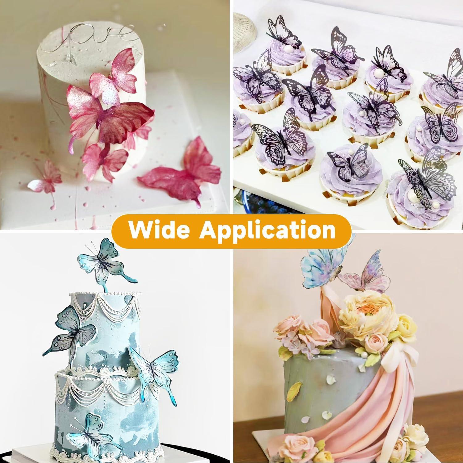 Molde de Silicona Mariposa KALAIEN - 2 Piezas Reutilizables