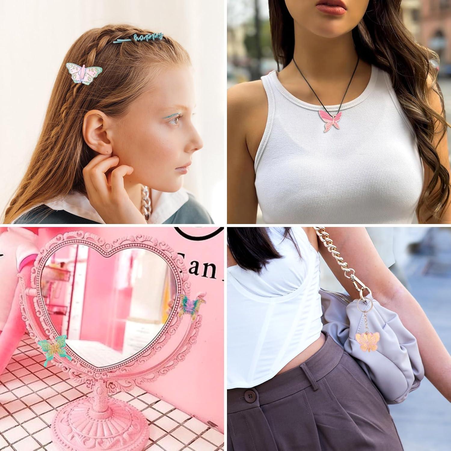 Moldes de Silicona Mariposa Boutigem 2 Piezas para Resina