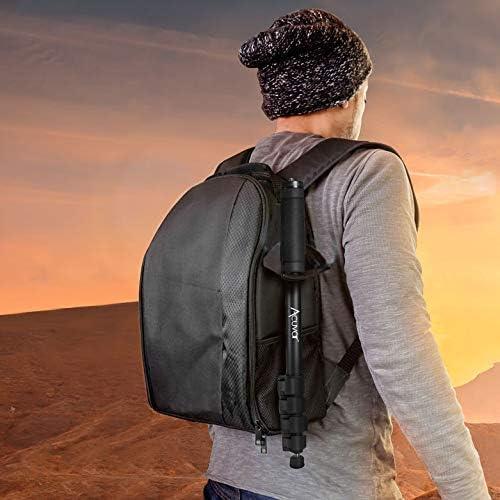 Monopod Acuvar 157 cm con correa y 4 secciones extensibles