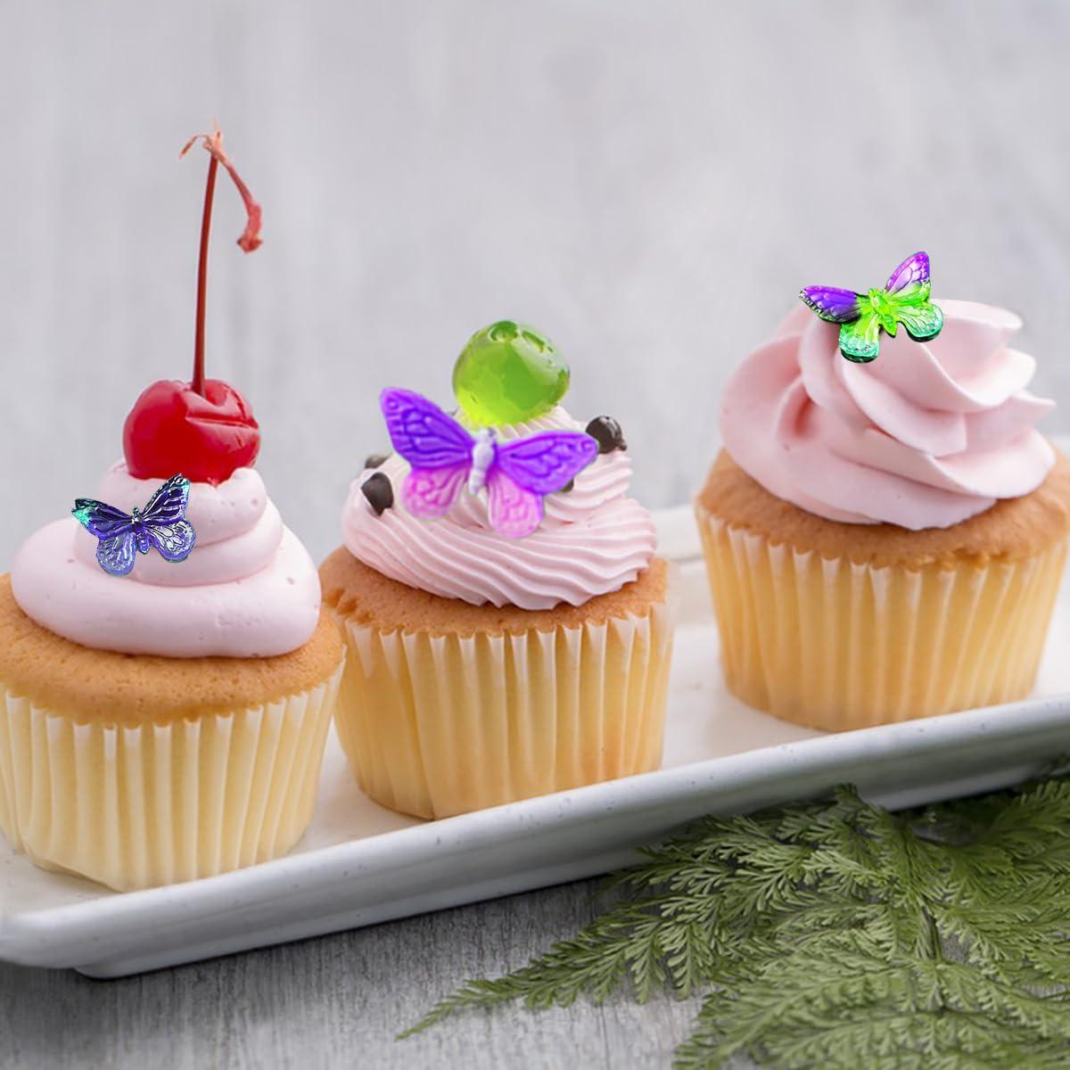 5 Moldes de Silicona para Fondant lyfLux - Letras y Mariposas