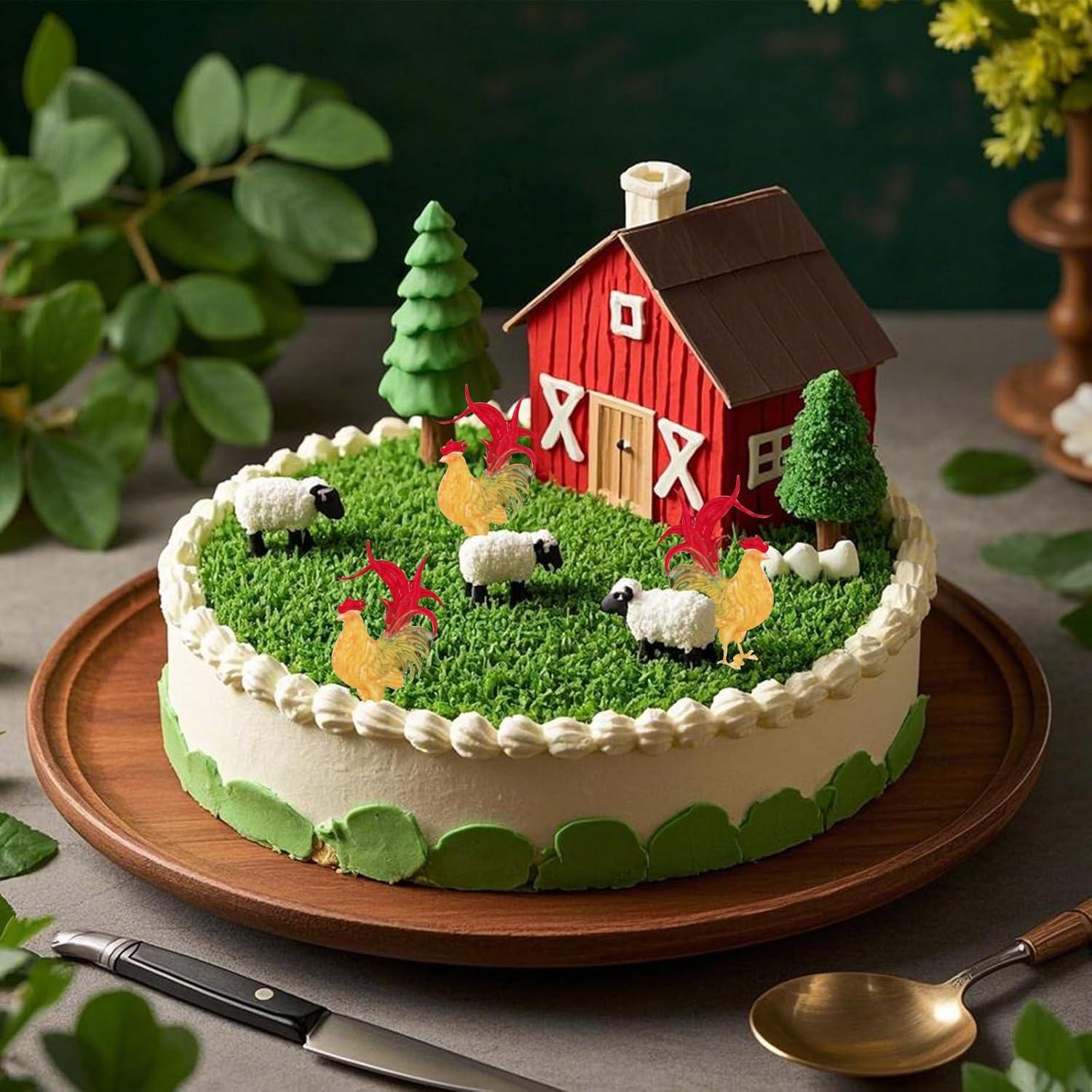 Molde de Silicona para Fondant Gallo Infovox 9.3x6.7cm