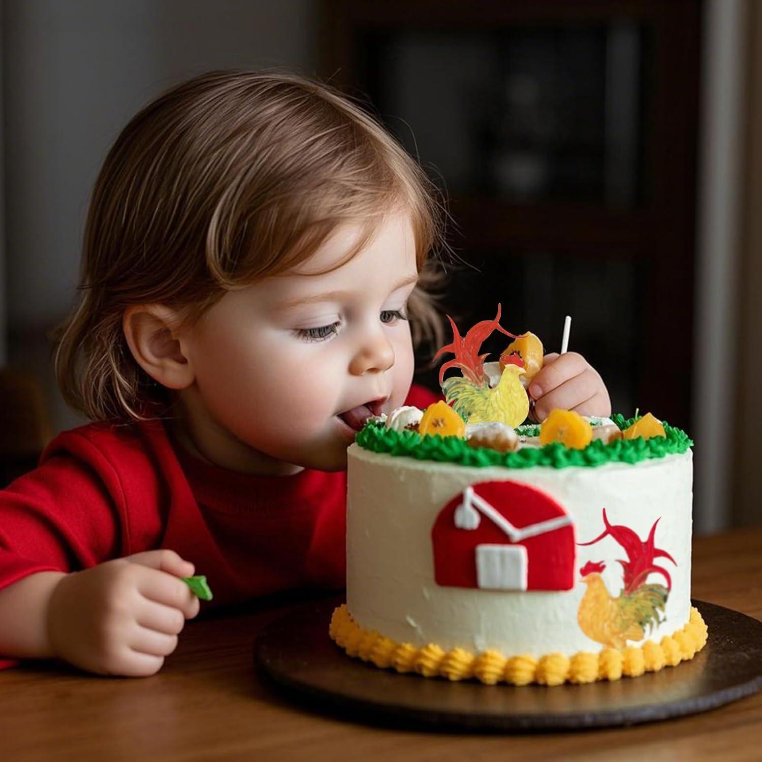 Molde de Silicona para Fondant Gallo Infovox 9.3x6.7cm